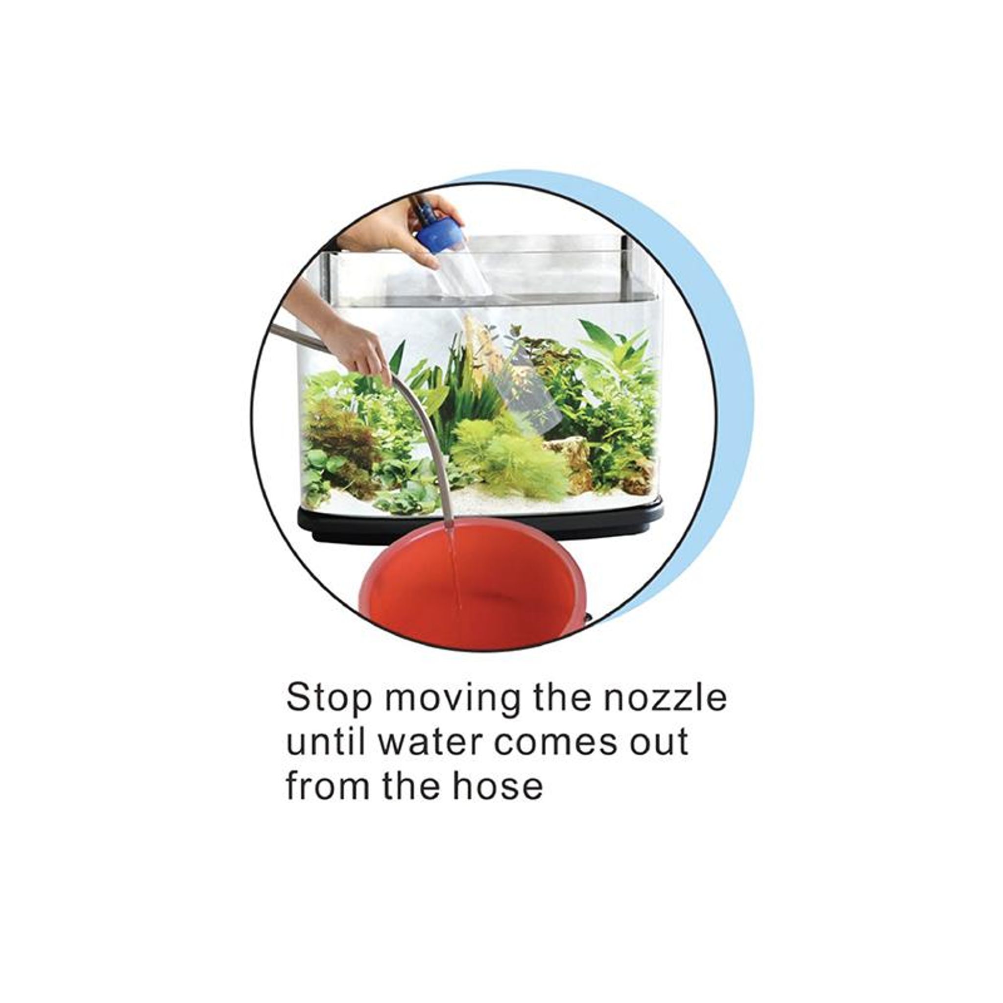 [Aquasyncro] VC SMALL Aquarium Gravel Cleaner and Water Change