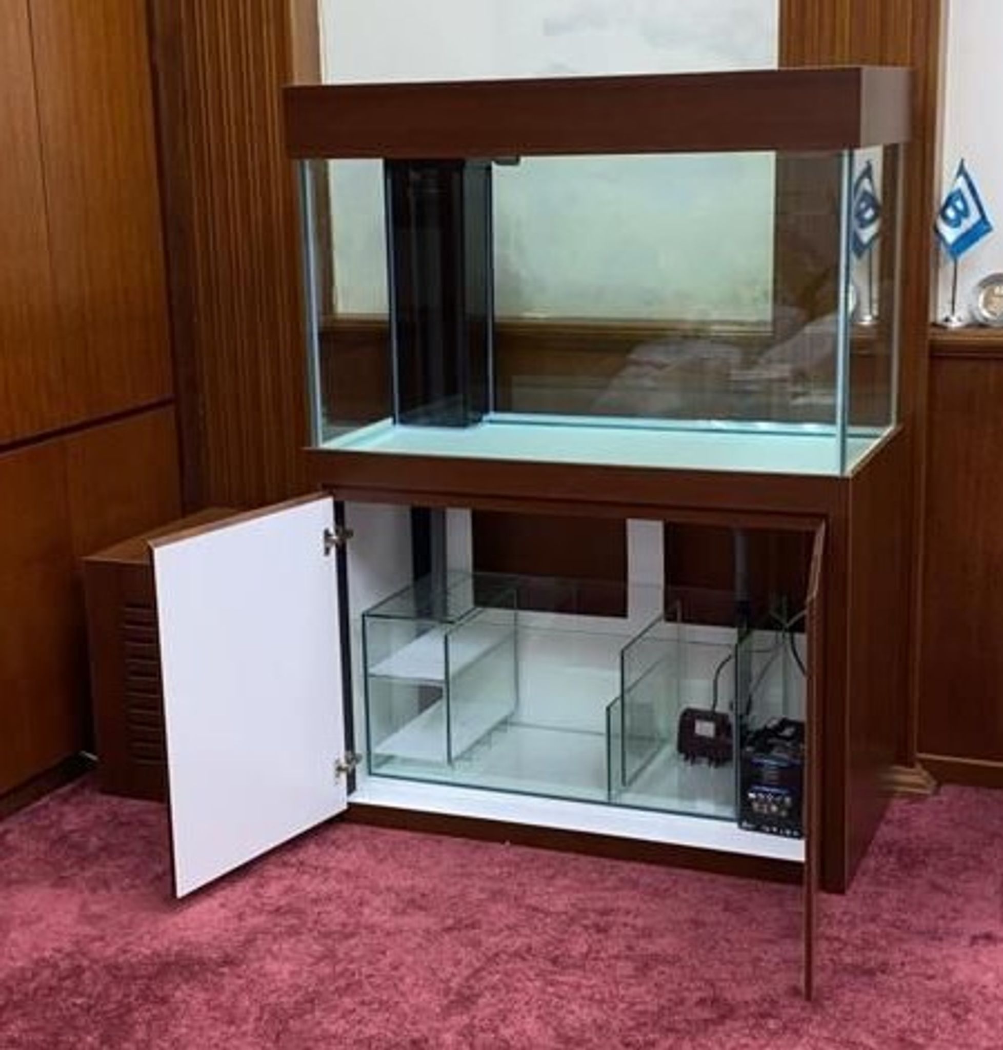 4 Feet Tank Cabinet Set (Various Cabinet Skins)