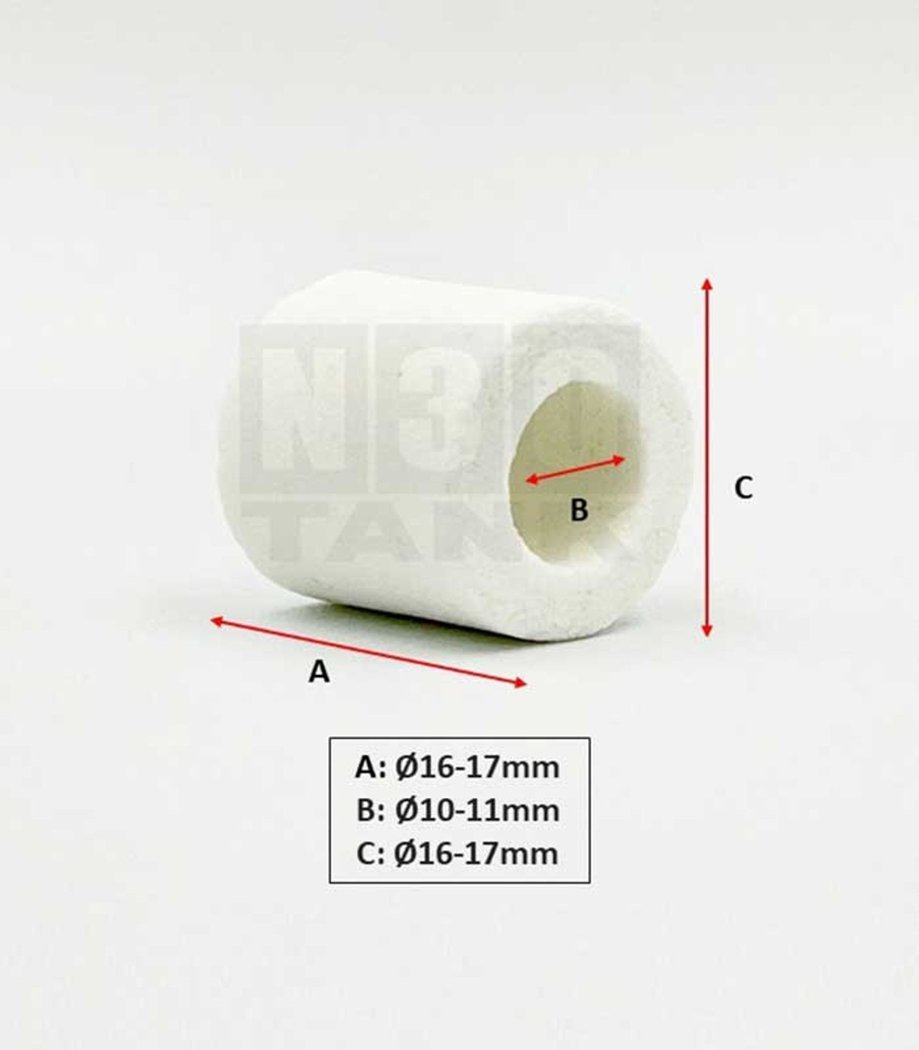 N30 PREMIUM BIO WHITE FILTER MEDIA 500G (N0016)