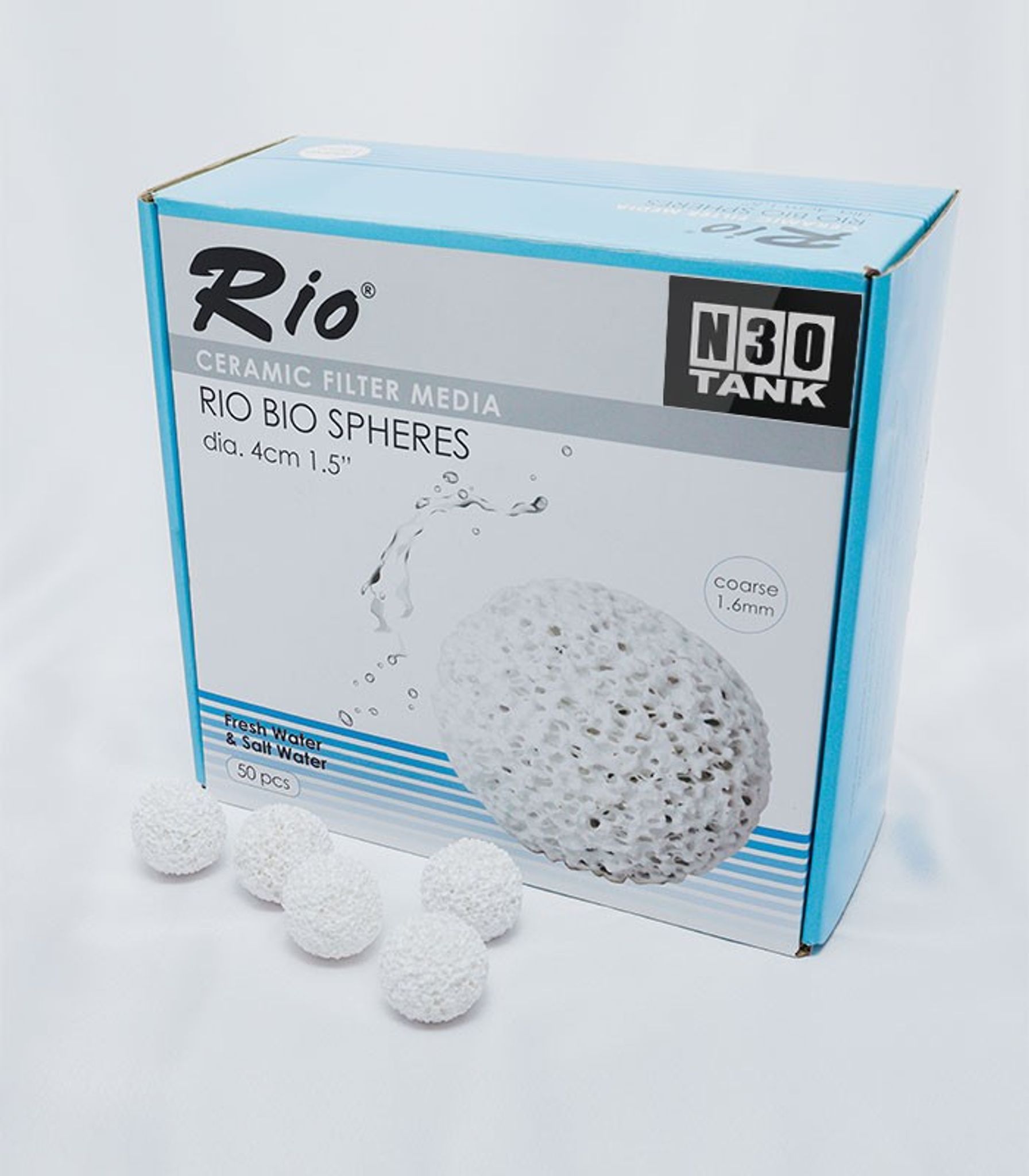 N30 BIO SPHERE FILTER MEDIA (PURE CERAMIC)