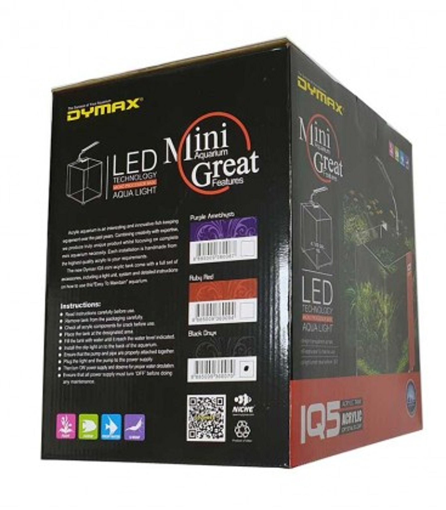 DYMAX IQ5 ACRYLIC AQUARIUM