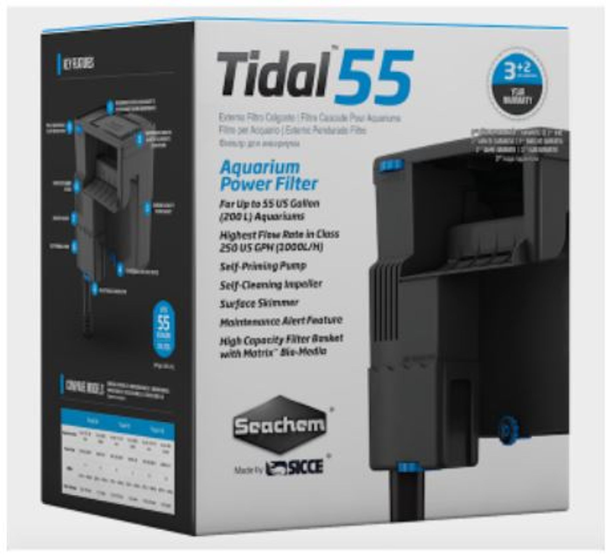 SEACHEM Tidal Aquarium Power Filter