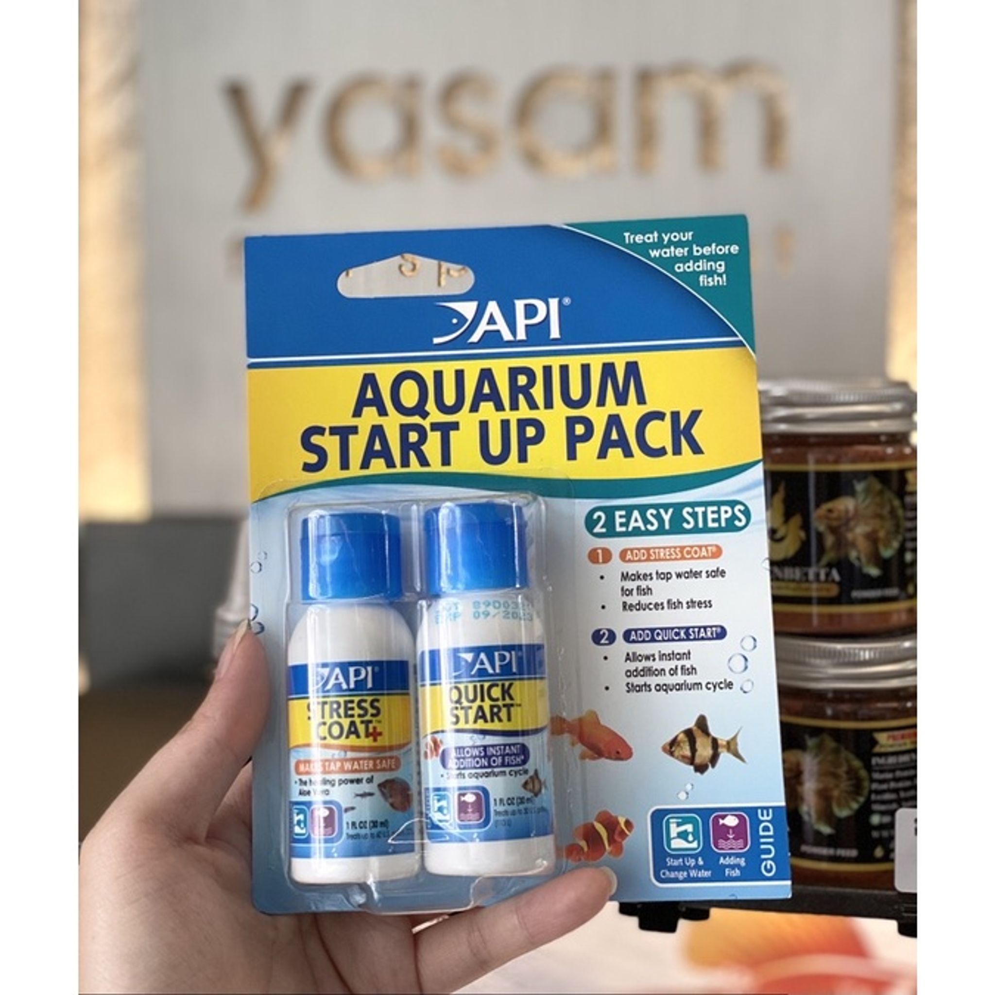 API - Aquarium Start Up Pack (Stress Coat & Quick Start)