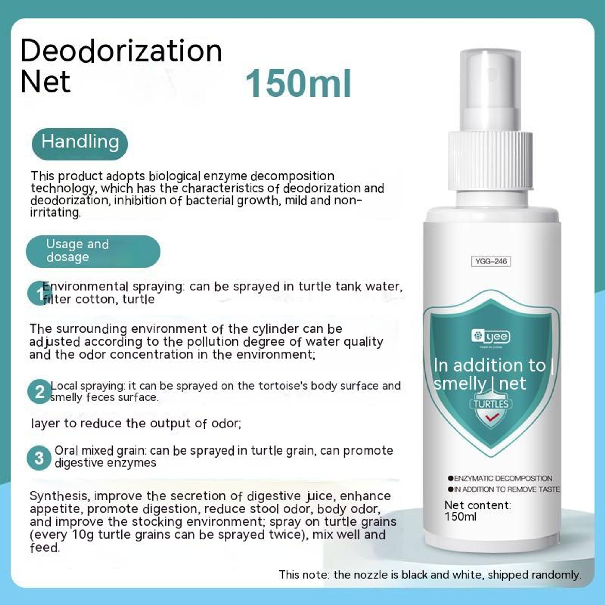 YEE turtle terrapin medication maintenance kit