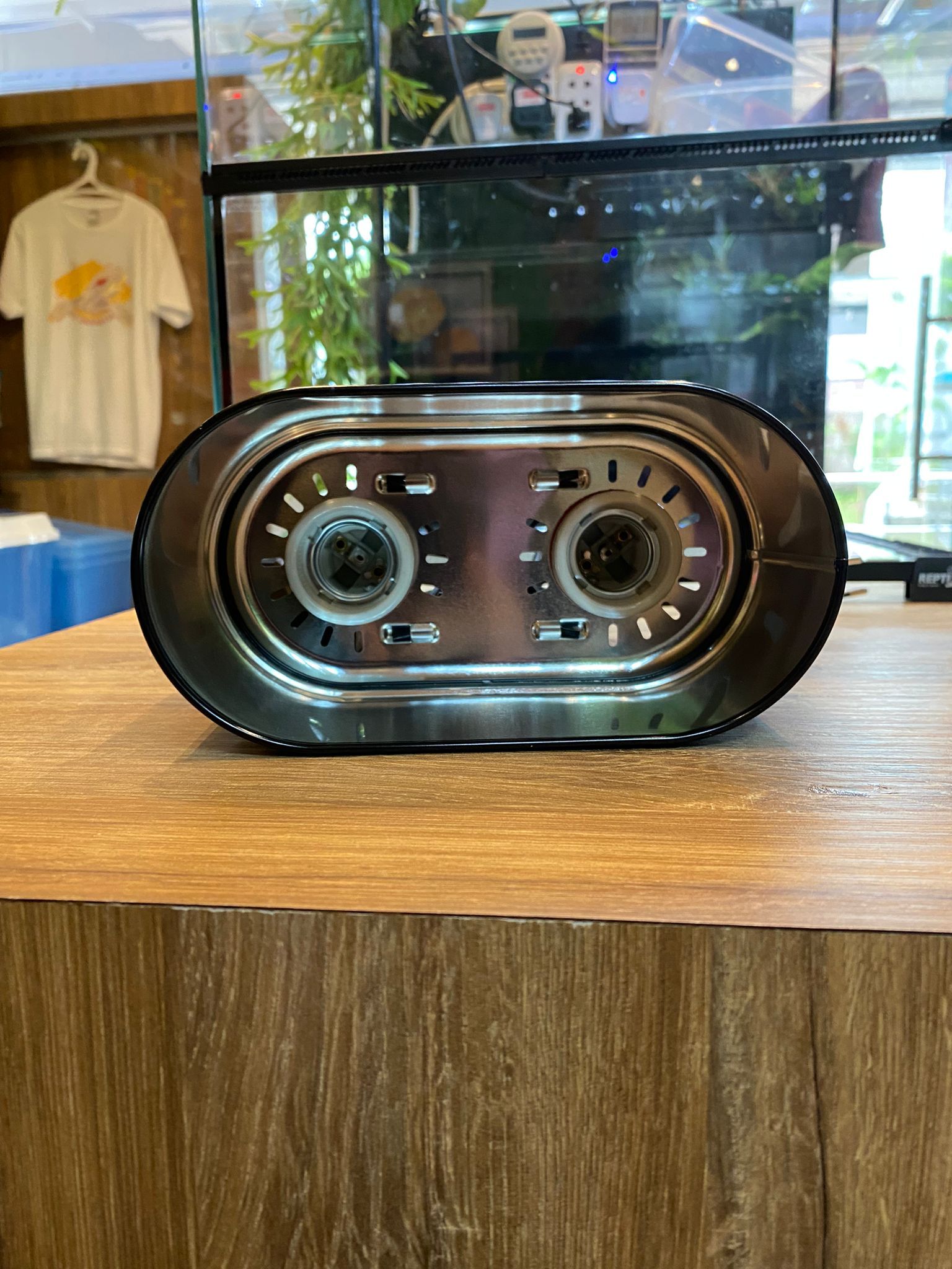ReptiZoo Nano Dual Dome Lamp Fixture