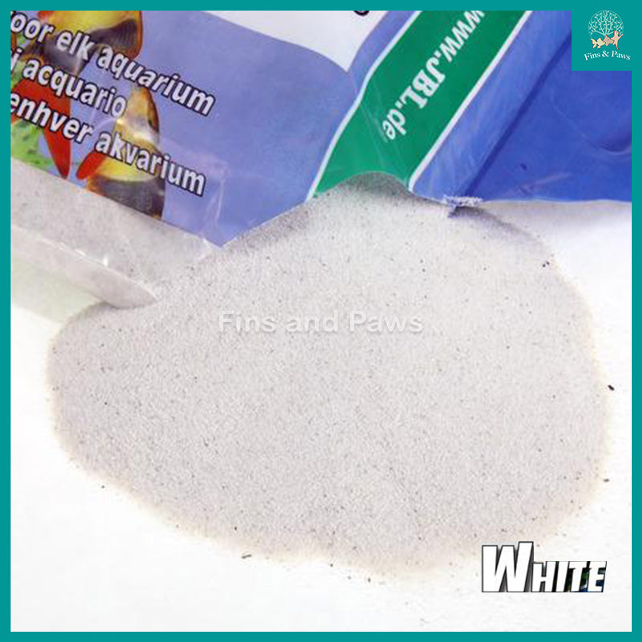 [JBL] Sansibar Aquarium Sand 5kg (Dark / River / White)
