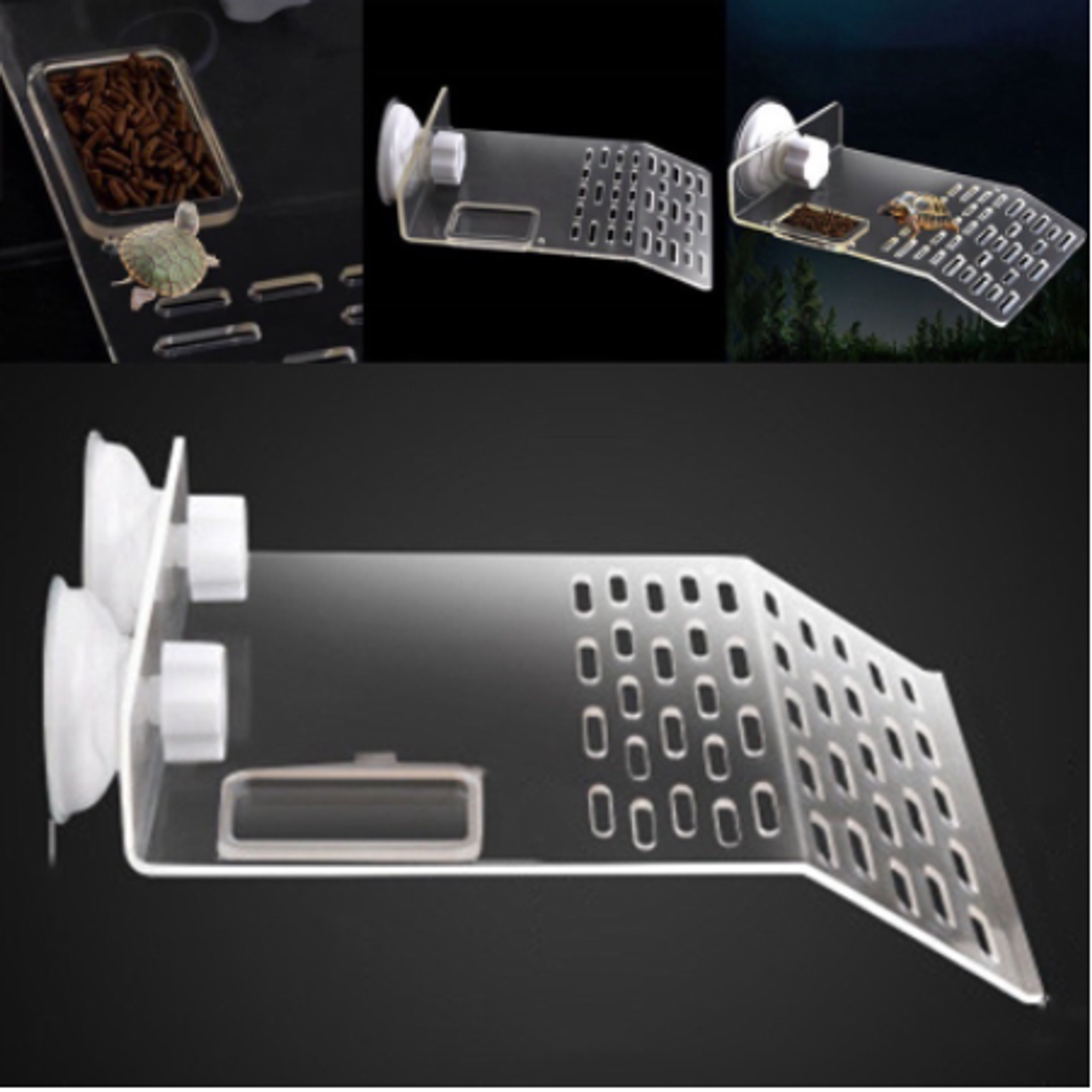 Turtle Aquarium Basking Island Decoration Fish Tank Floating Platform Bed Reptile Tortoise Terrapin Aquarium Accessorie
