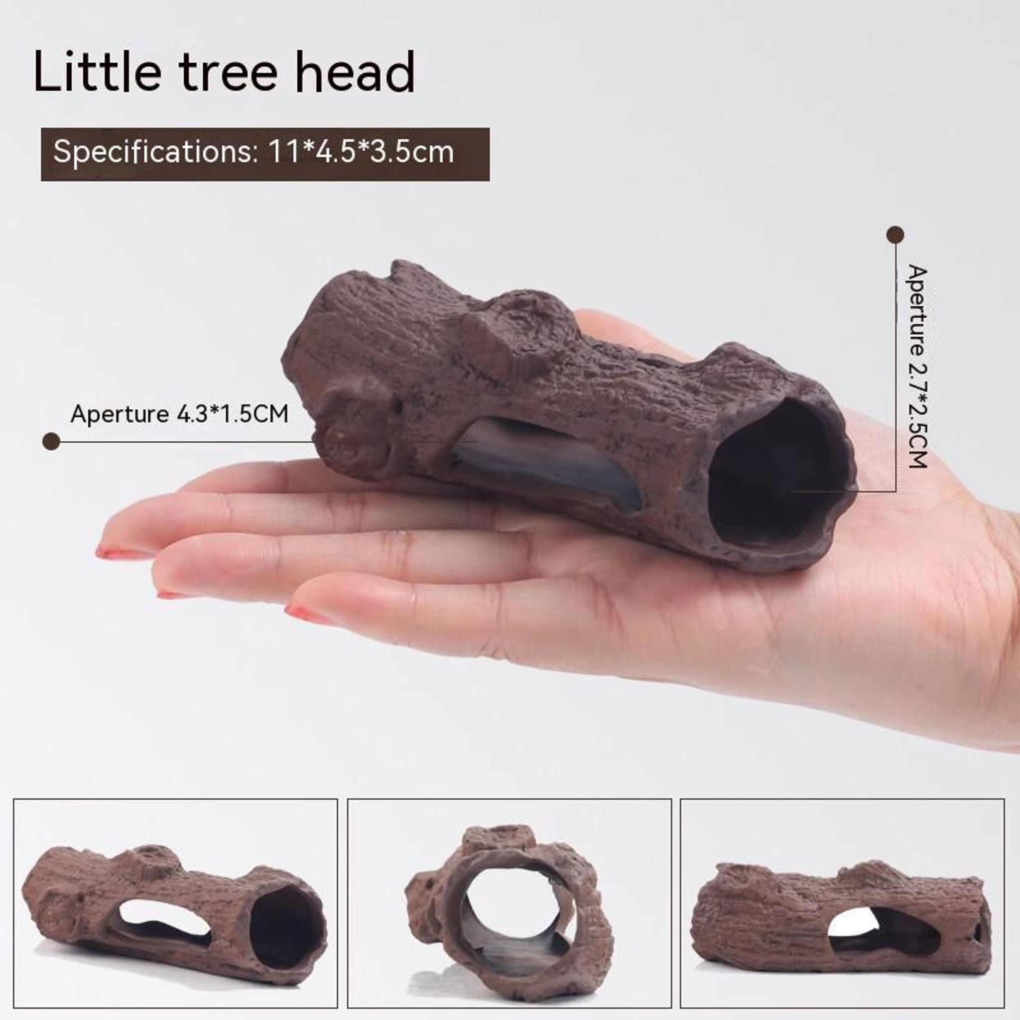 Fish tank cave aquarium shelter ceramic shrimp cave breedinbg for aquarium fish tank