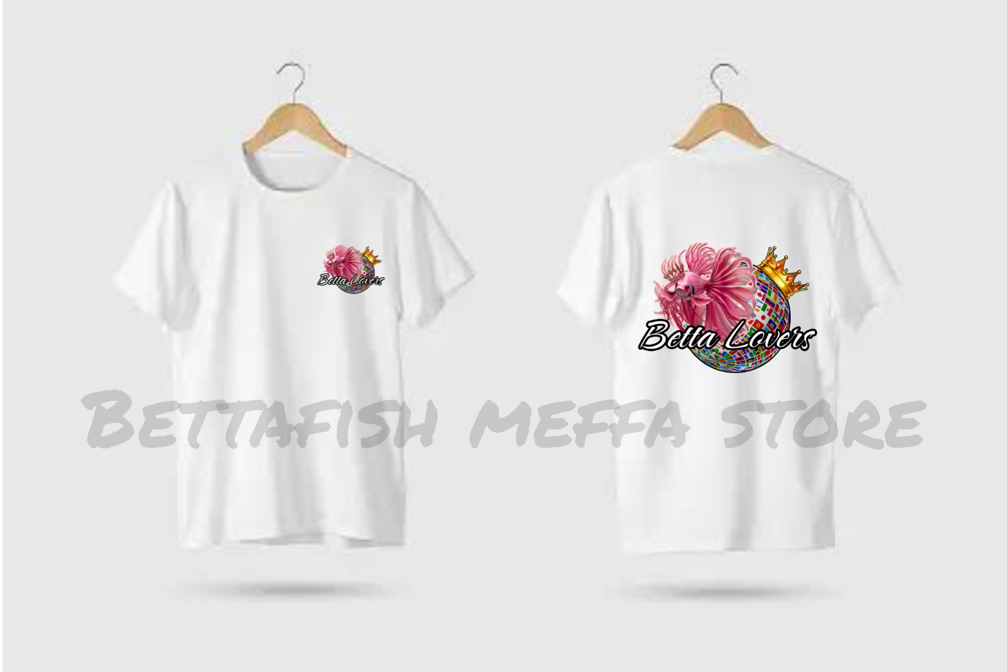 Sweater Bettafish Lovers a package of mental sticks and a betta key chain