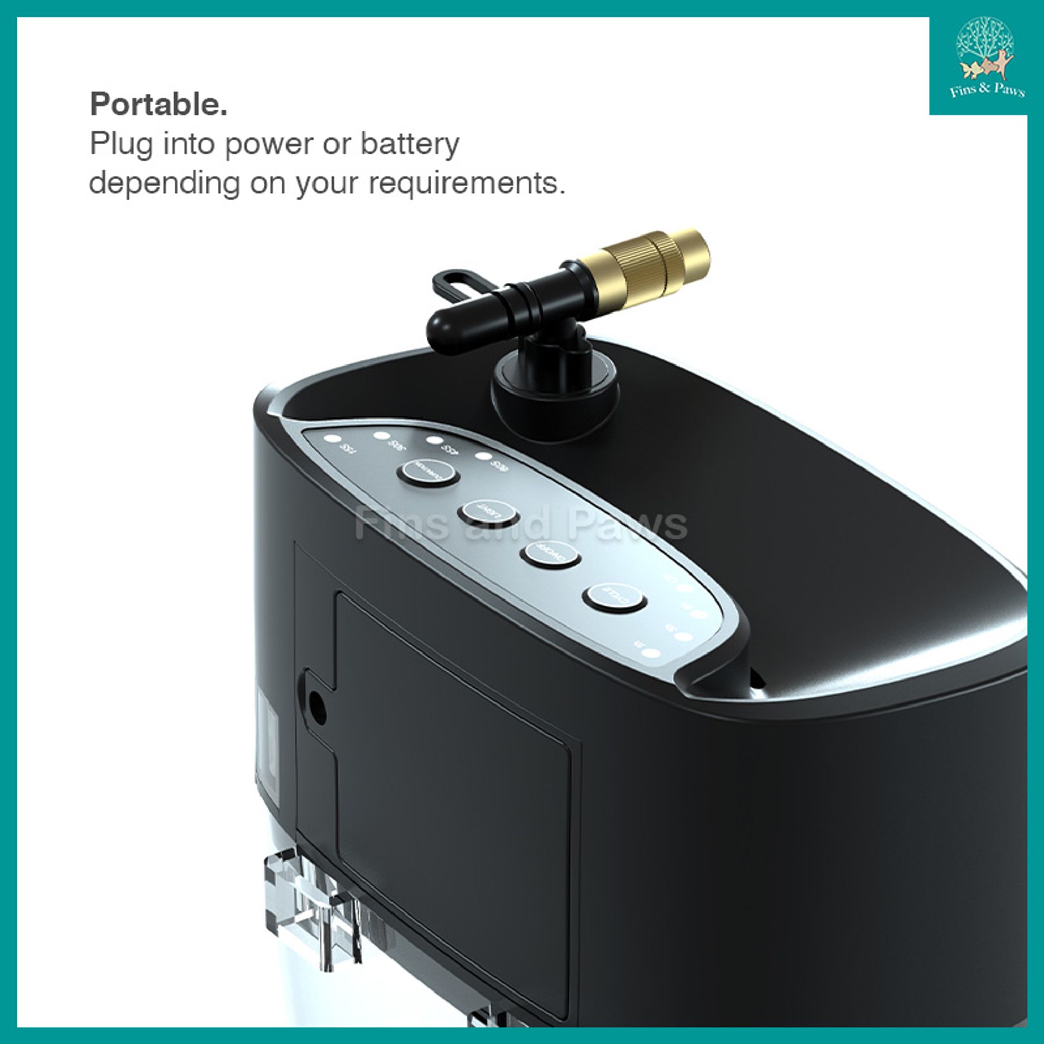 [ReptiZoo] Portable Mini Misting Complete System TR08 (Up to 2 Nozzles) for Plants, Paludarium, Terrarium and Moss.