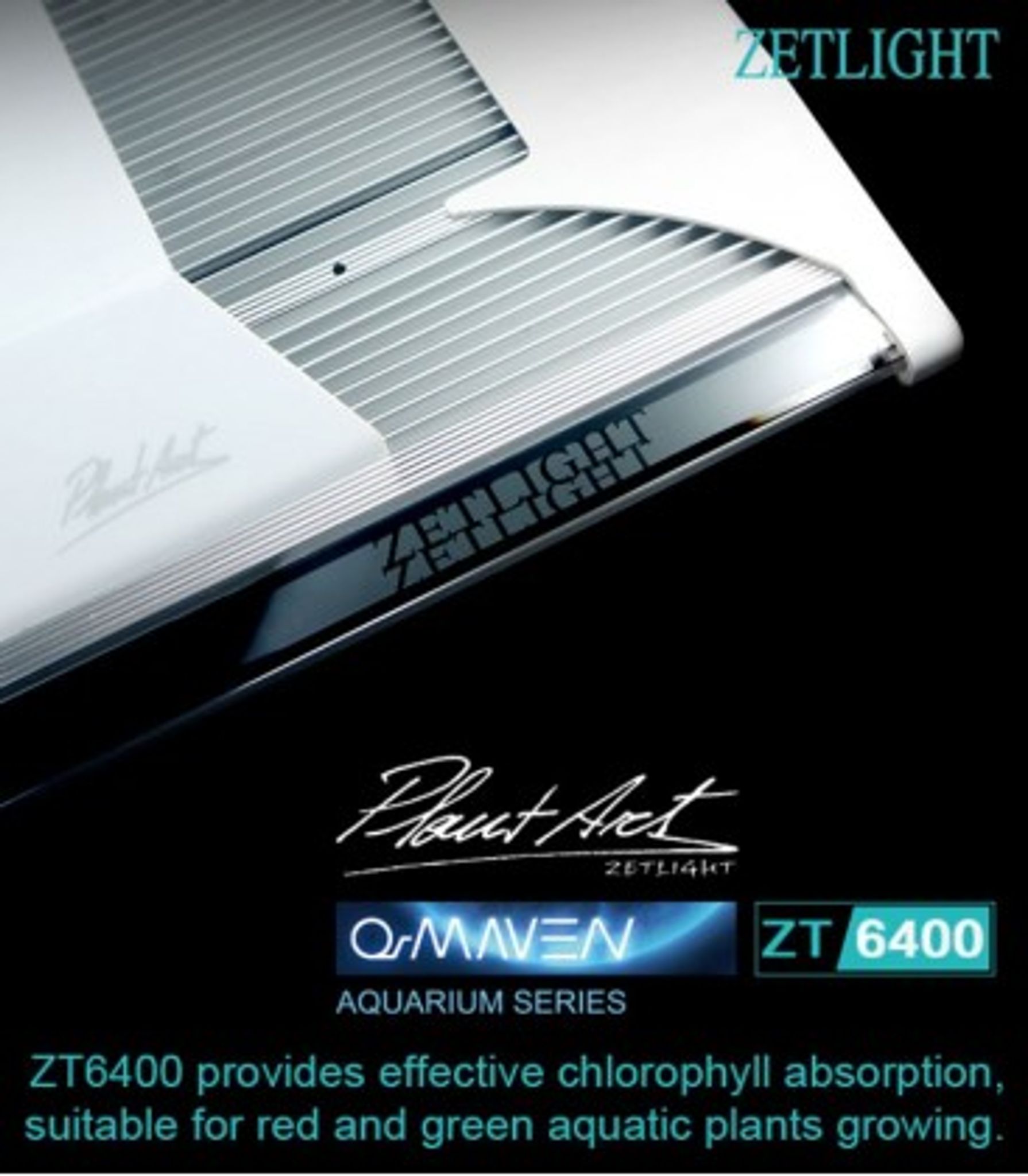 ZETLIGHT ZT6400 QMAVEN LED 200W PLANTED AQUARIUM LIGHTING