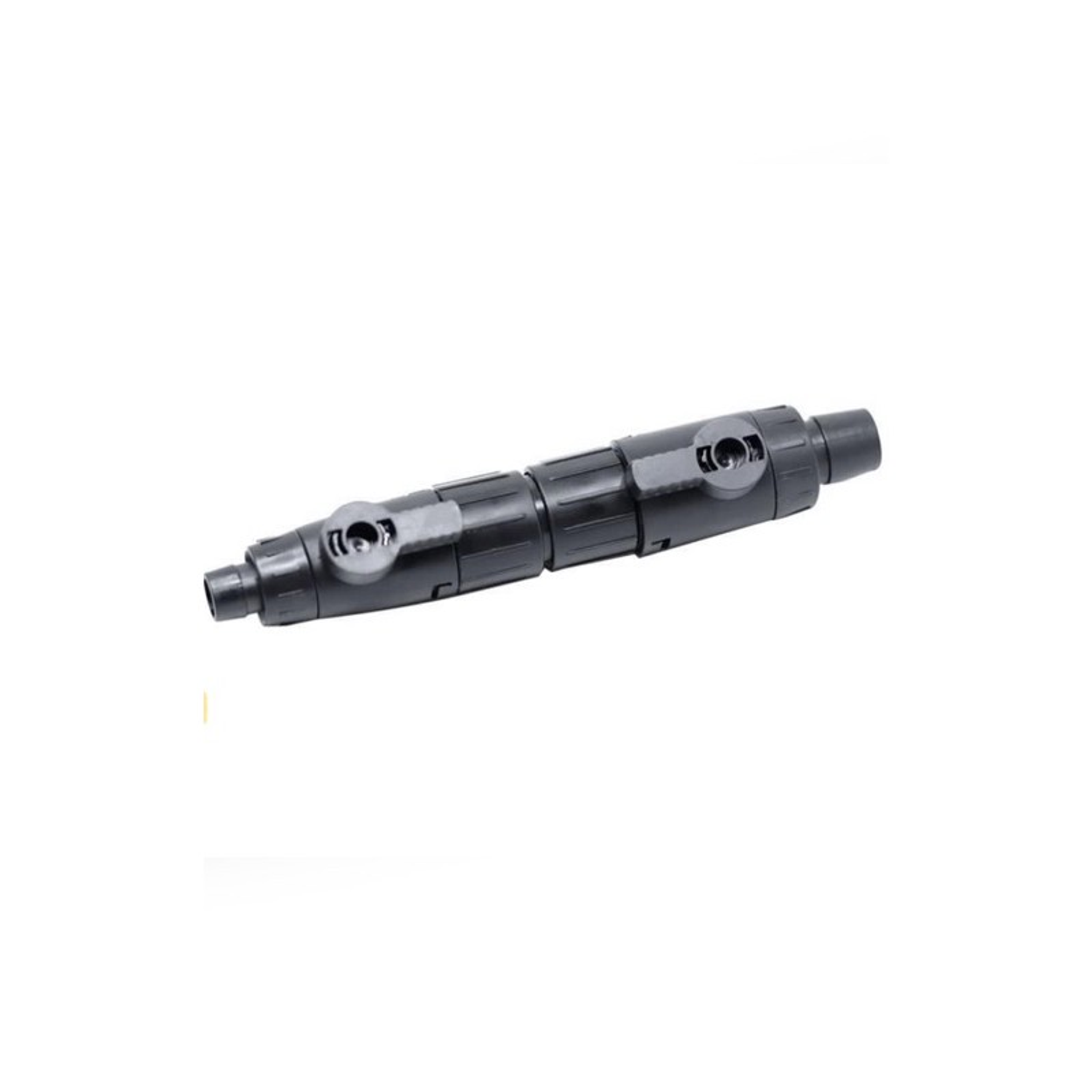 Double tap quick release connector for filter fish tank aquarium