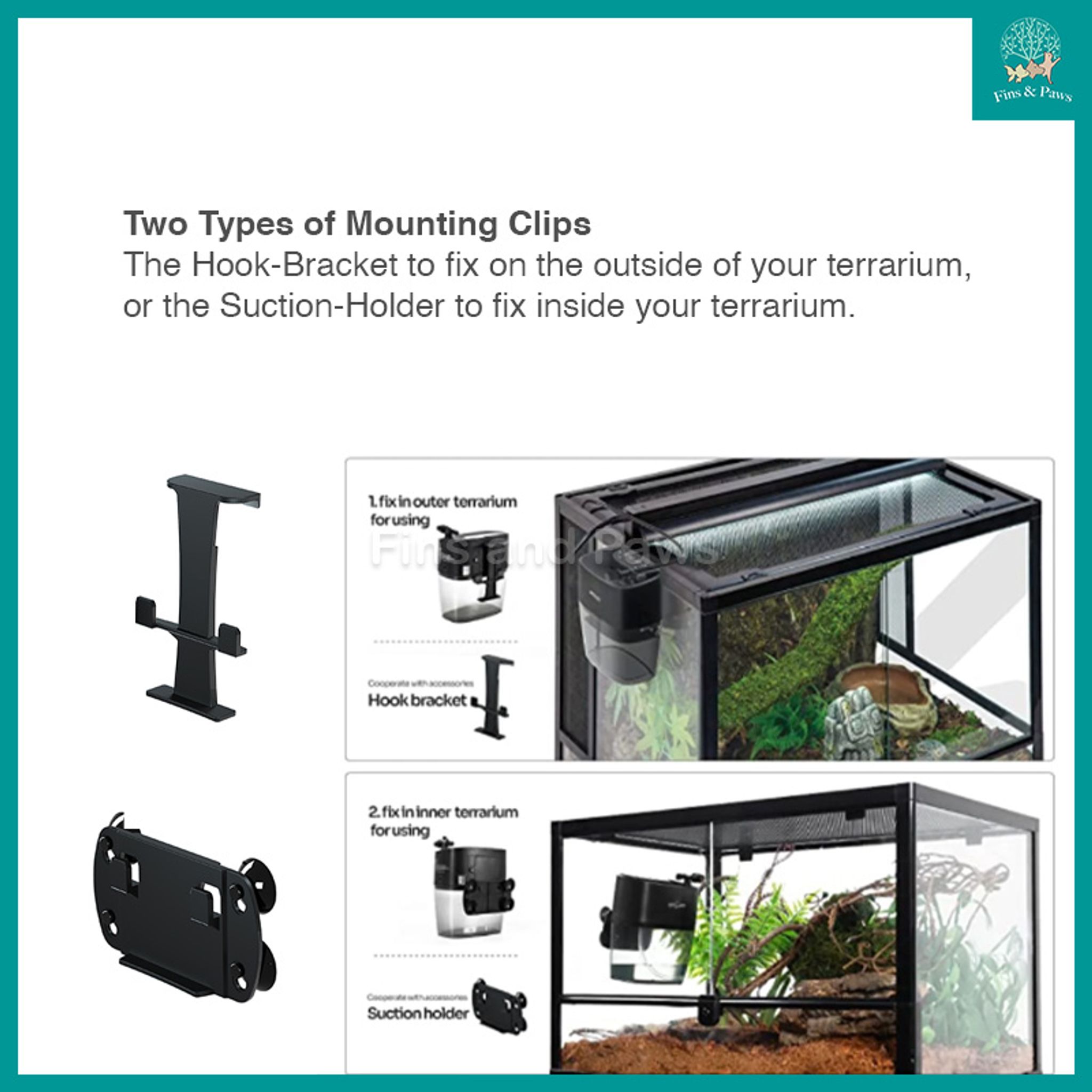 [ReptiZoo] Portable Mini Misting Complete System TR08 (Up to 2 Nozzles) for Plants, Paludarium, Terrarium and Moss.