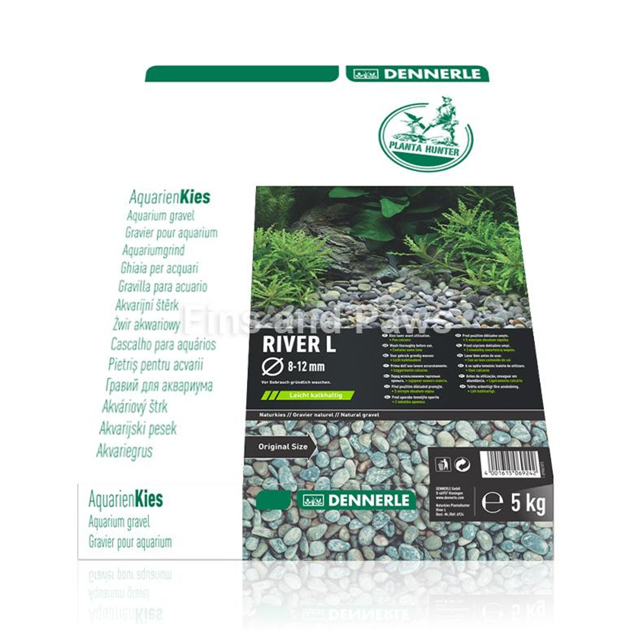 [Dennerle] Plantahunter Natural Gravel - River 5kg