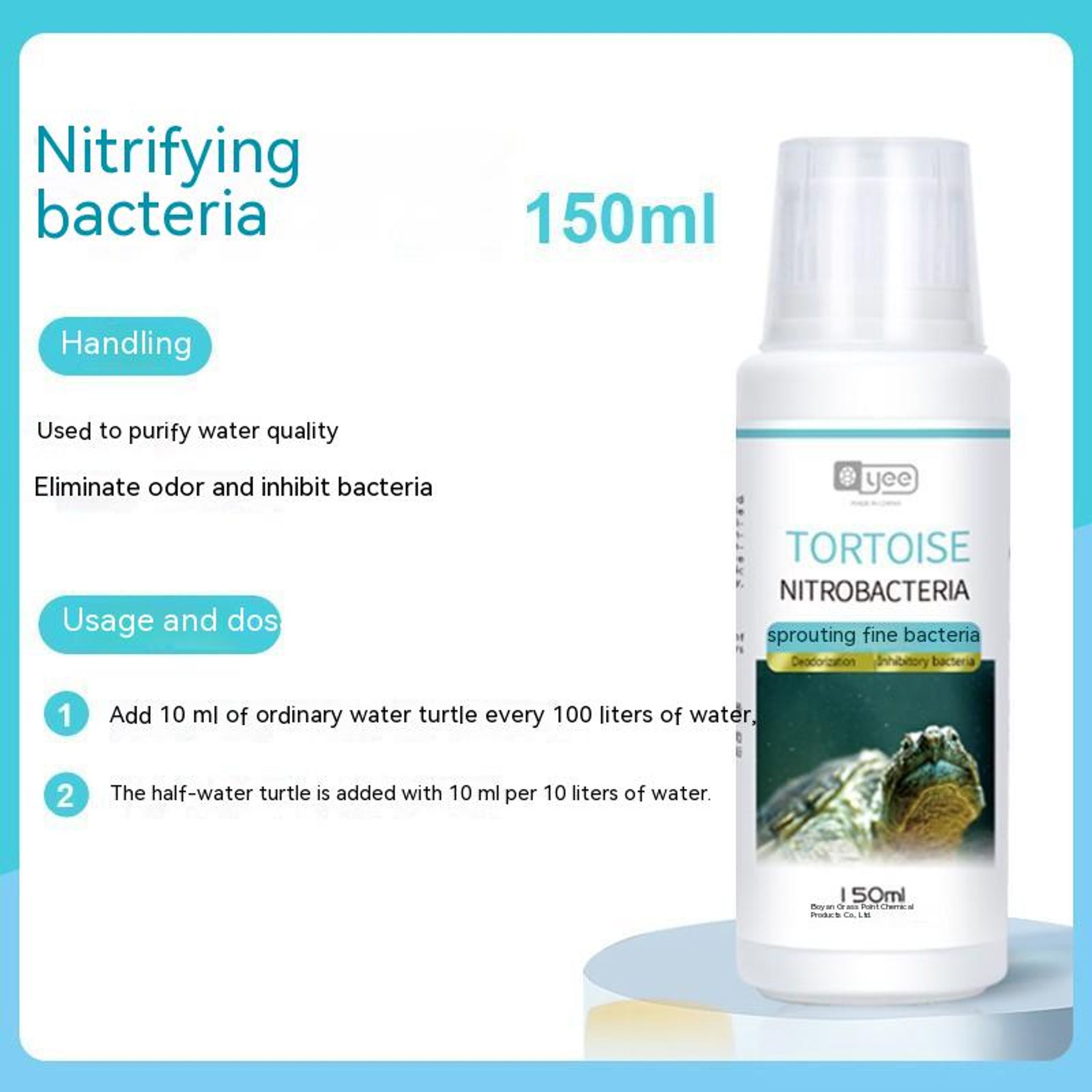YEE turtle terrapin medication maintenance kit