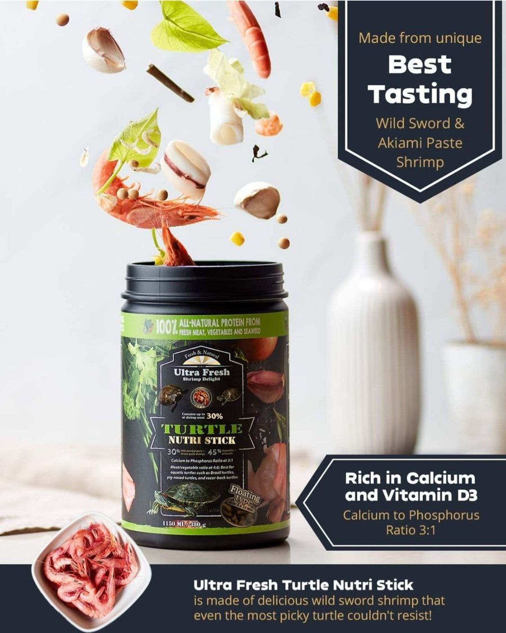 Azoo Ultra Fresh Turtle Nutri Stick