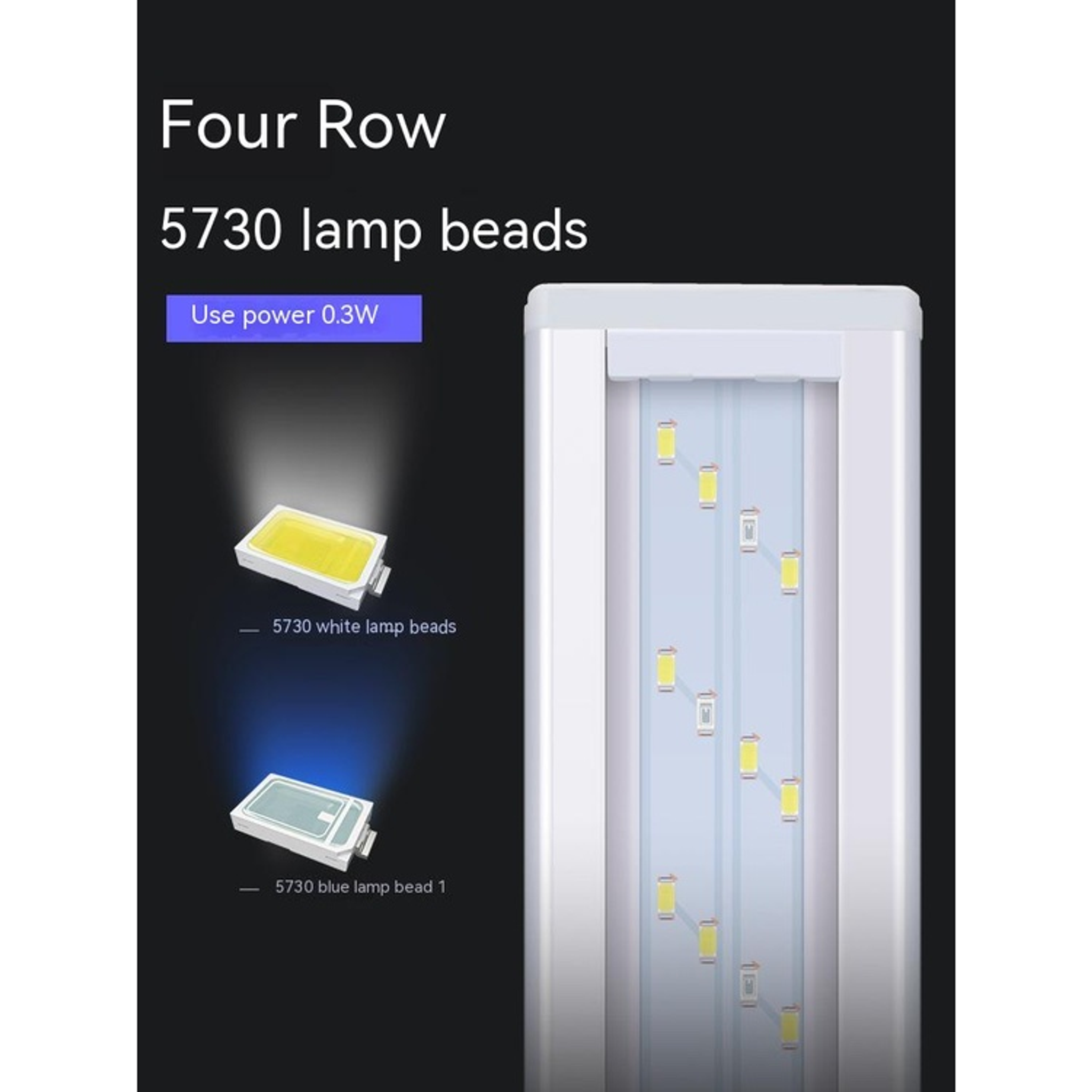 [YEE] Aquarium LED Light for fish tank and aquarium height brightness and quality