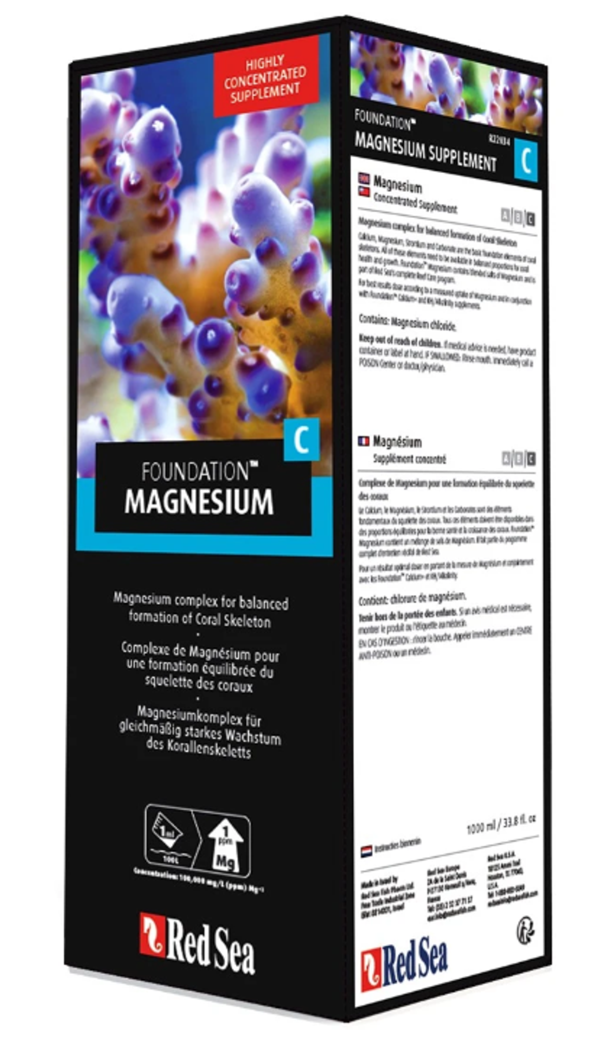 RED SEA REEF FOUNDATION C MAGNESIUM (MG) 500ML
