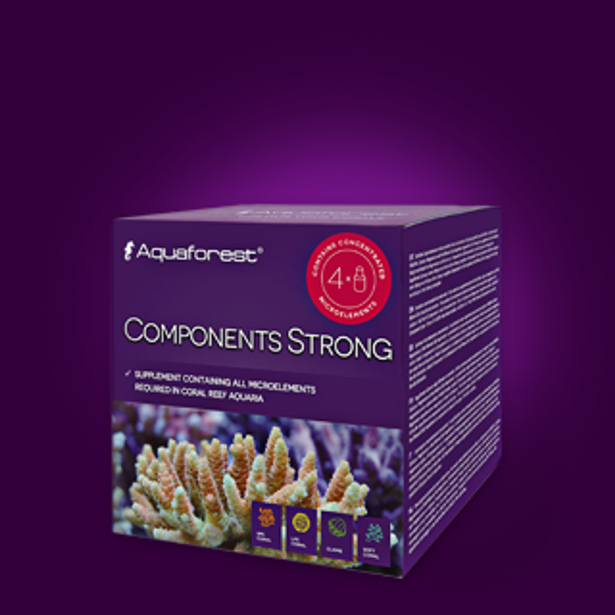 AQUAFOREST COMPONENTS STRONG 4 IN 1 BOX