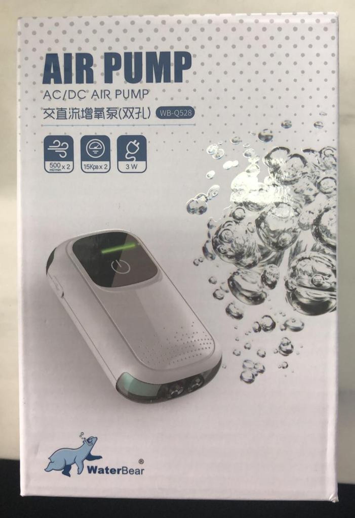 WATER BEAR AIR PUMP WB-Q528