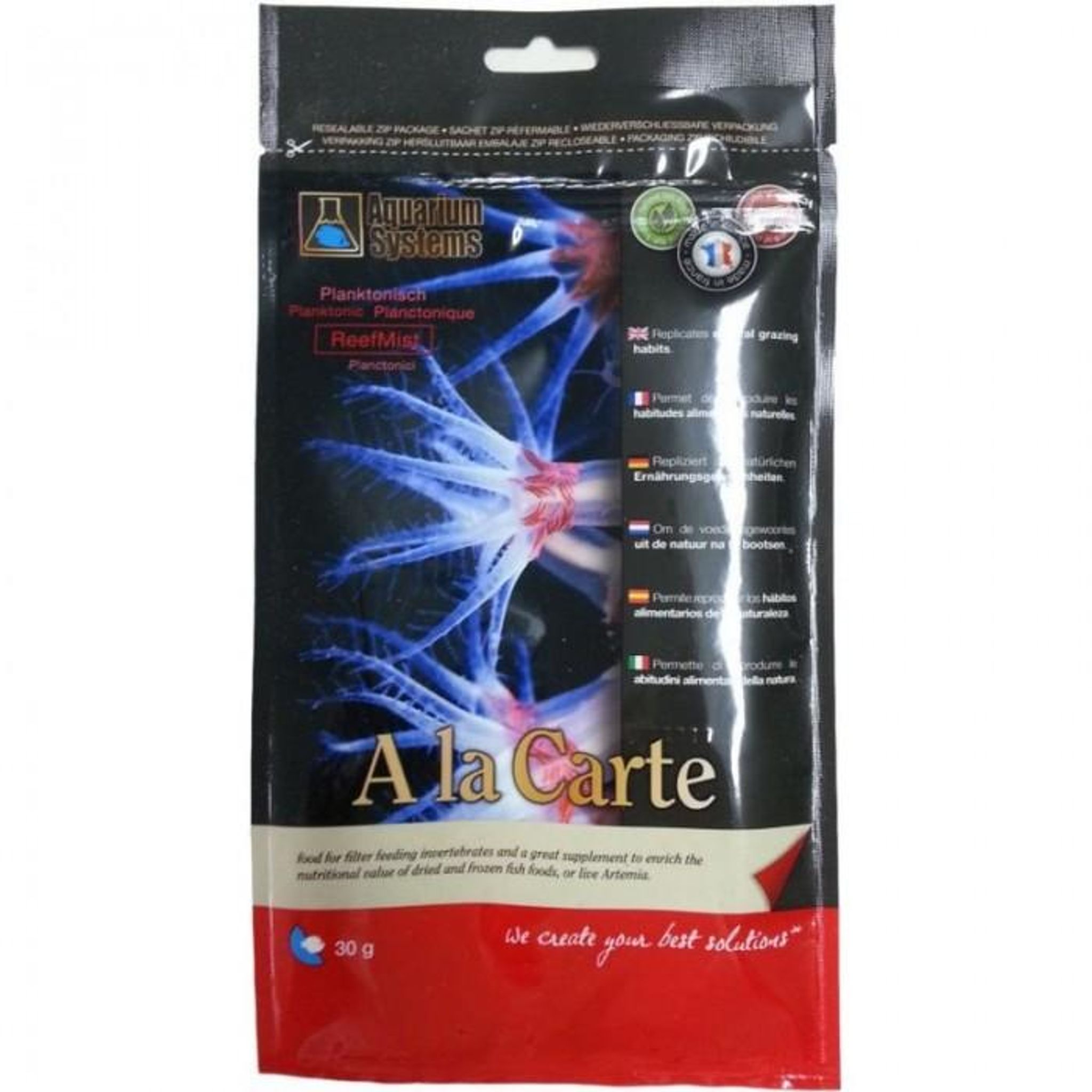 AQUARIUM SYSTEMS ALA CARTE REEFMIST PLANKTON 30G
