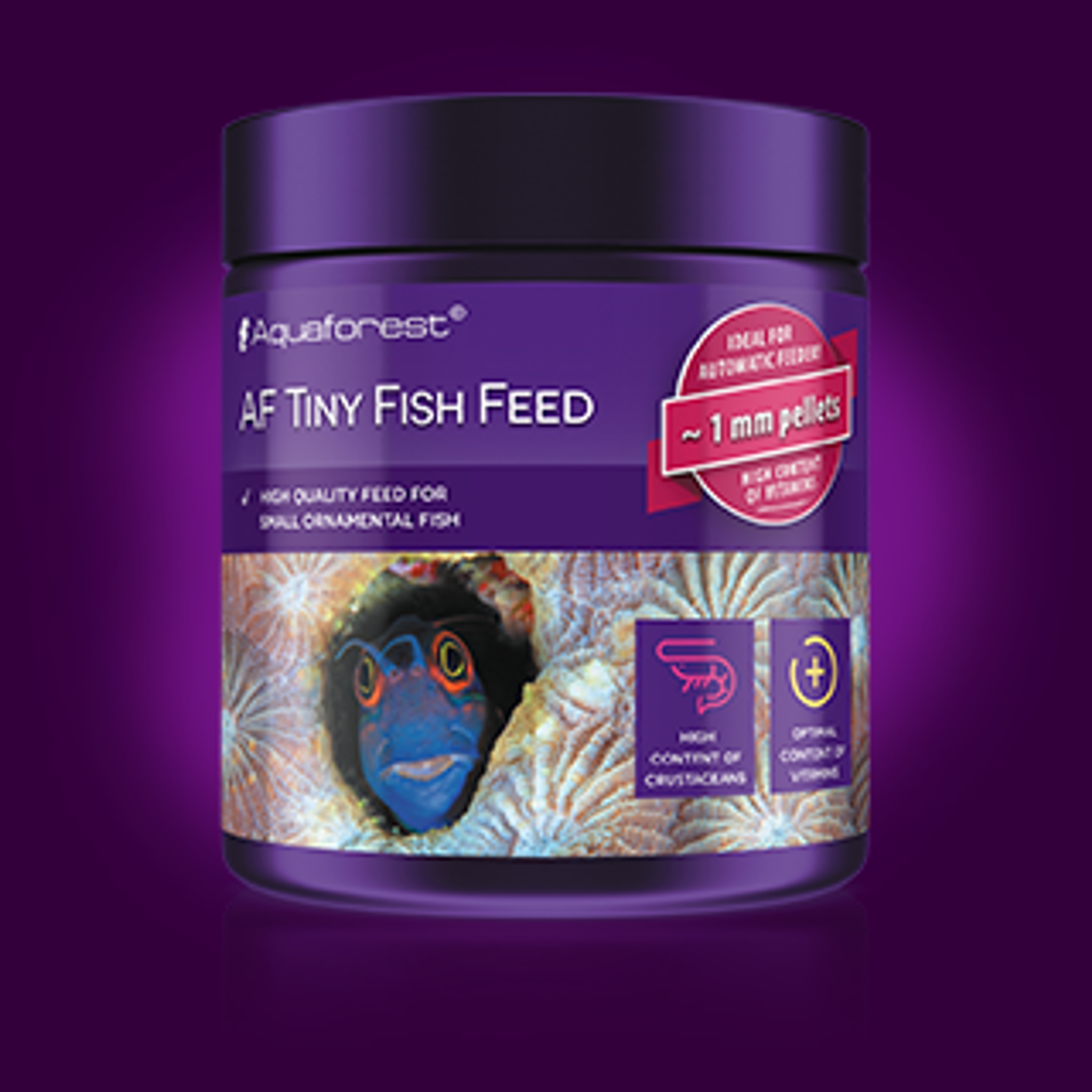 AQUAFOREST TINY FISH FEED 120G