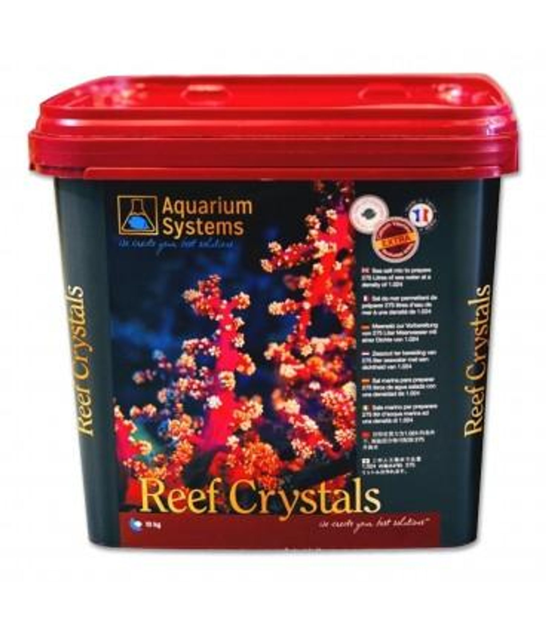 AQUARIUM SYSTEMS SEA SALT REEF CRYSTAL 4KG/120L