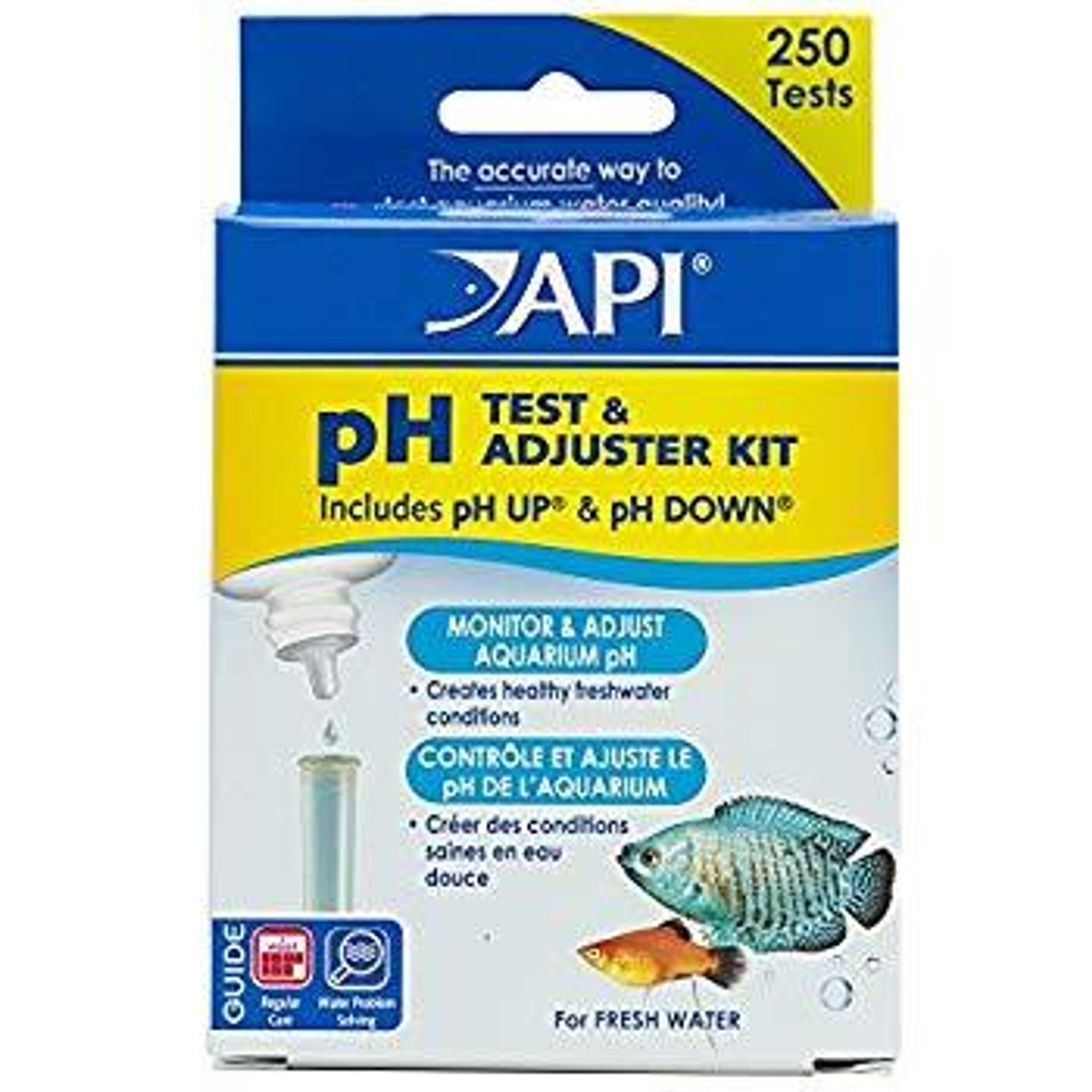 API TEST KIT PH TEST & ADJUSTER COMBO