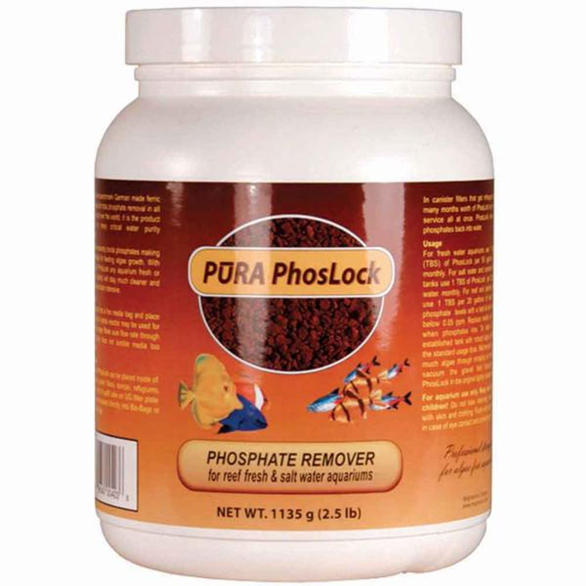 PURA PHOSLOCK STABLE 2-4MM GRANULES 1135G (2.50 LB) TREATS 2500