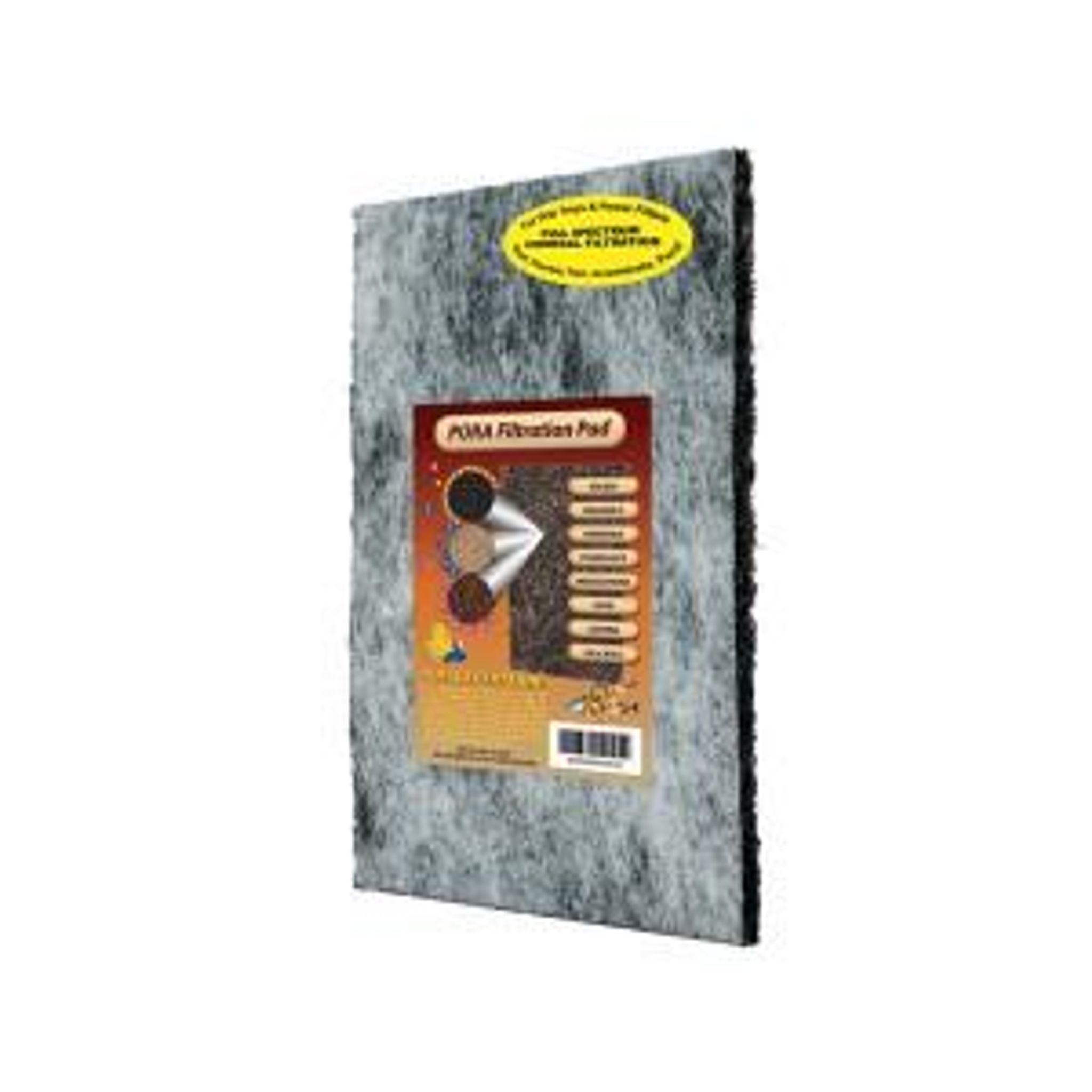 PURA FILTRATION PAD WITH CARBON & PHOSLOCK 15 X 30
