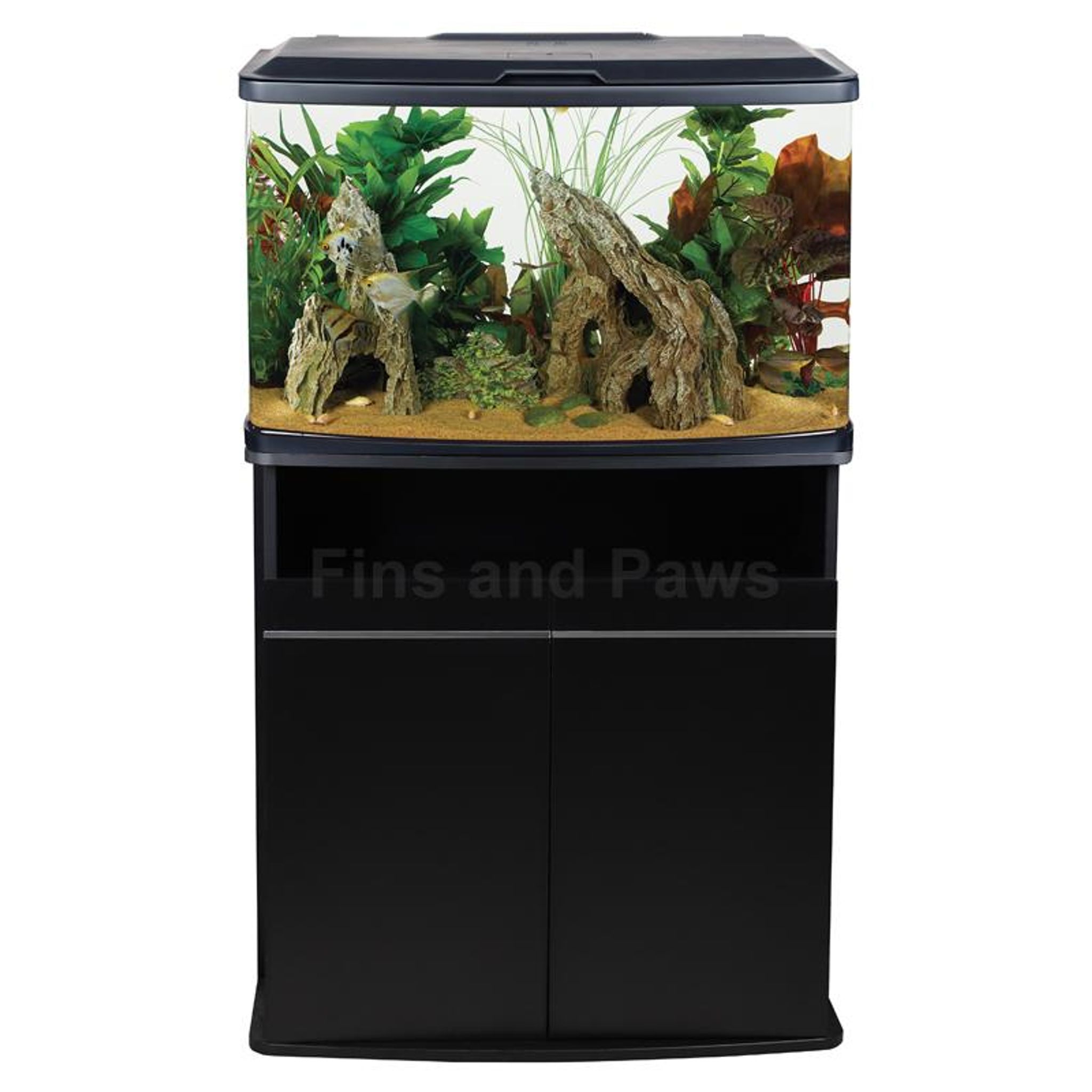 [Resun] 89L Panaview 2.5ft Tank and Cabinet Set (with LED Light