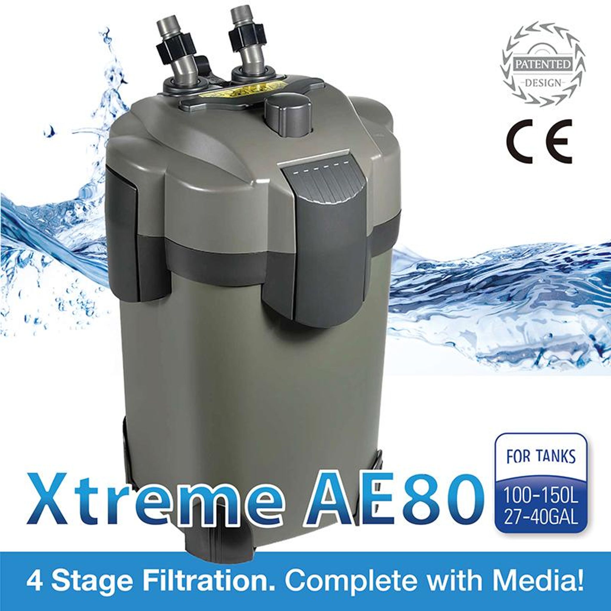 [Aquasyncro] XTREME AE80 Canister Filter 800L/H