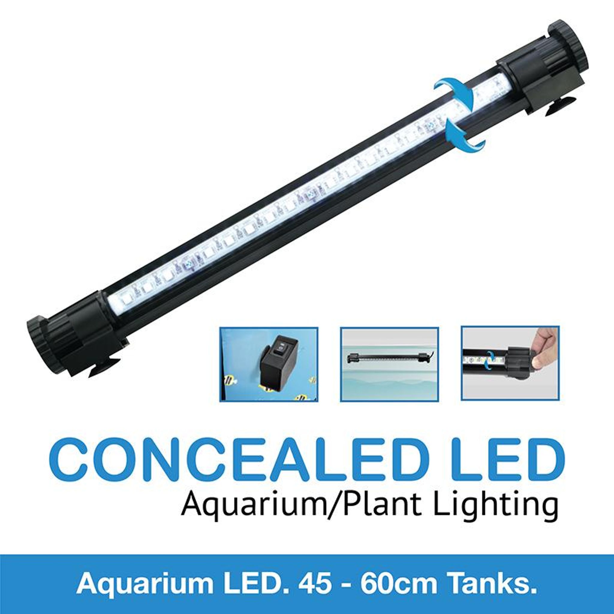 [Aquasyncro] Concealed Aquarium Daylight LED