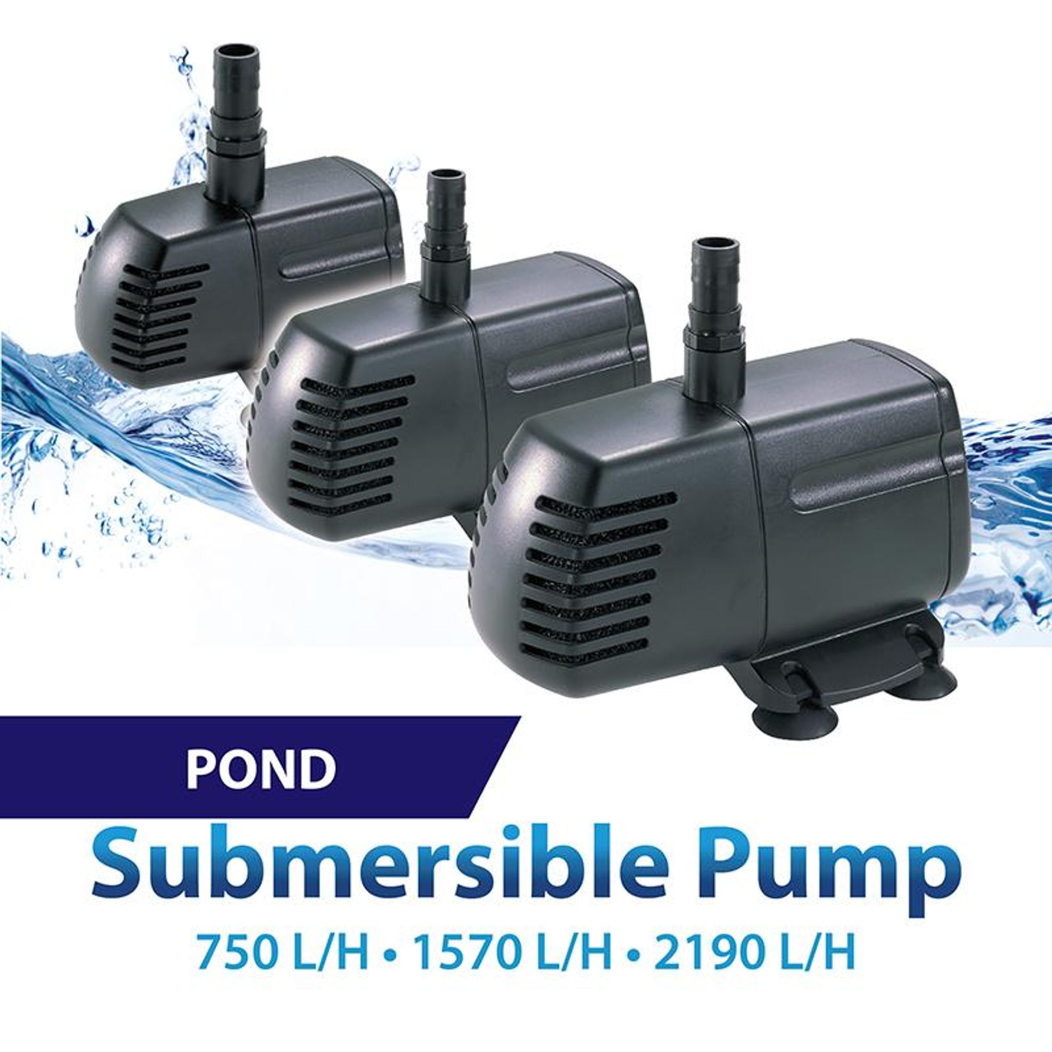 [Boyu] FP-Series Pond Pump 750L/H - 2190L/H