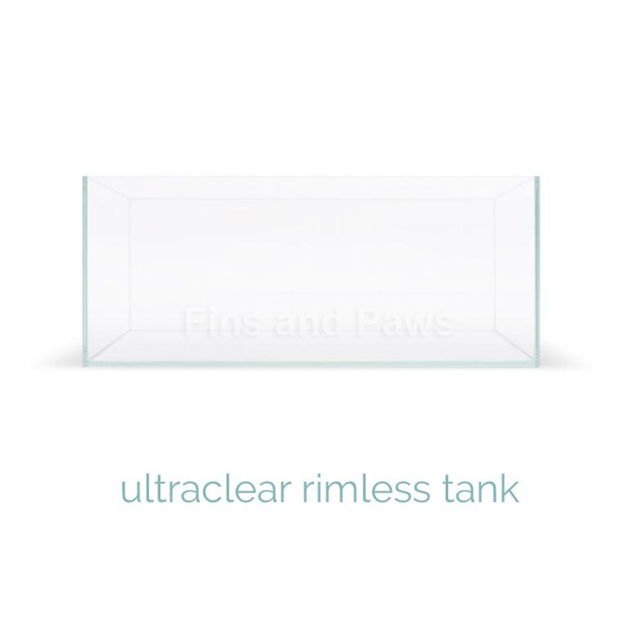 [JBJ] Rimless Shallow Ultra Clear Glass Tank (45cm)