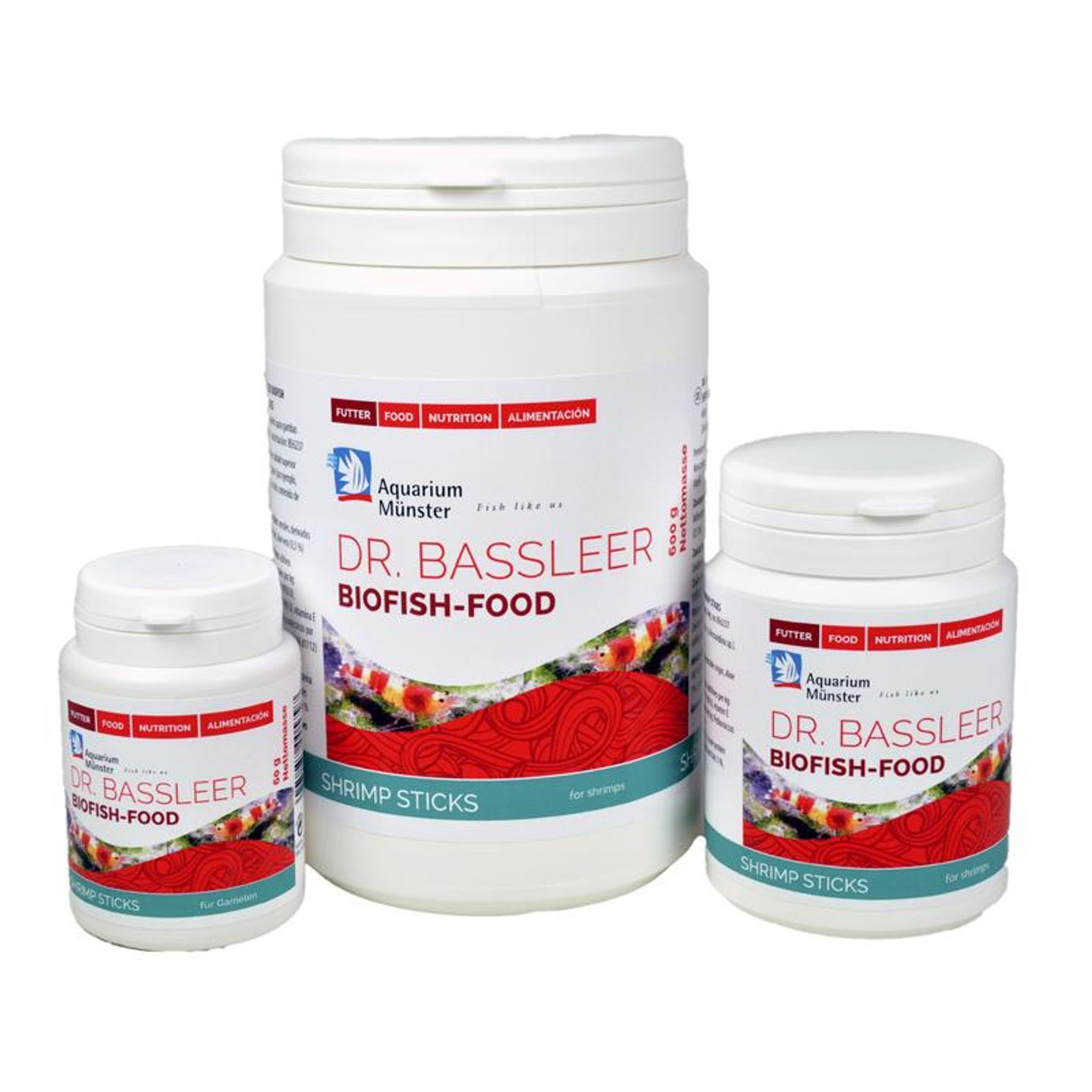 [Dr. Bassleer] SHRIMP STICKS Biofish Fish Food 60G