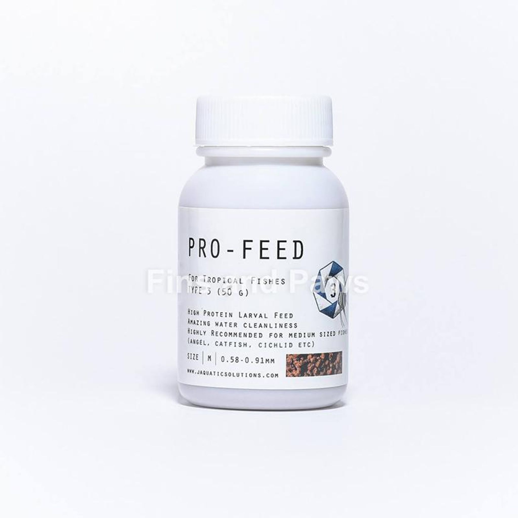 [Pro-Feed] Type 3 - Tropical Fish Food 50g (Medium Pellet)