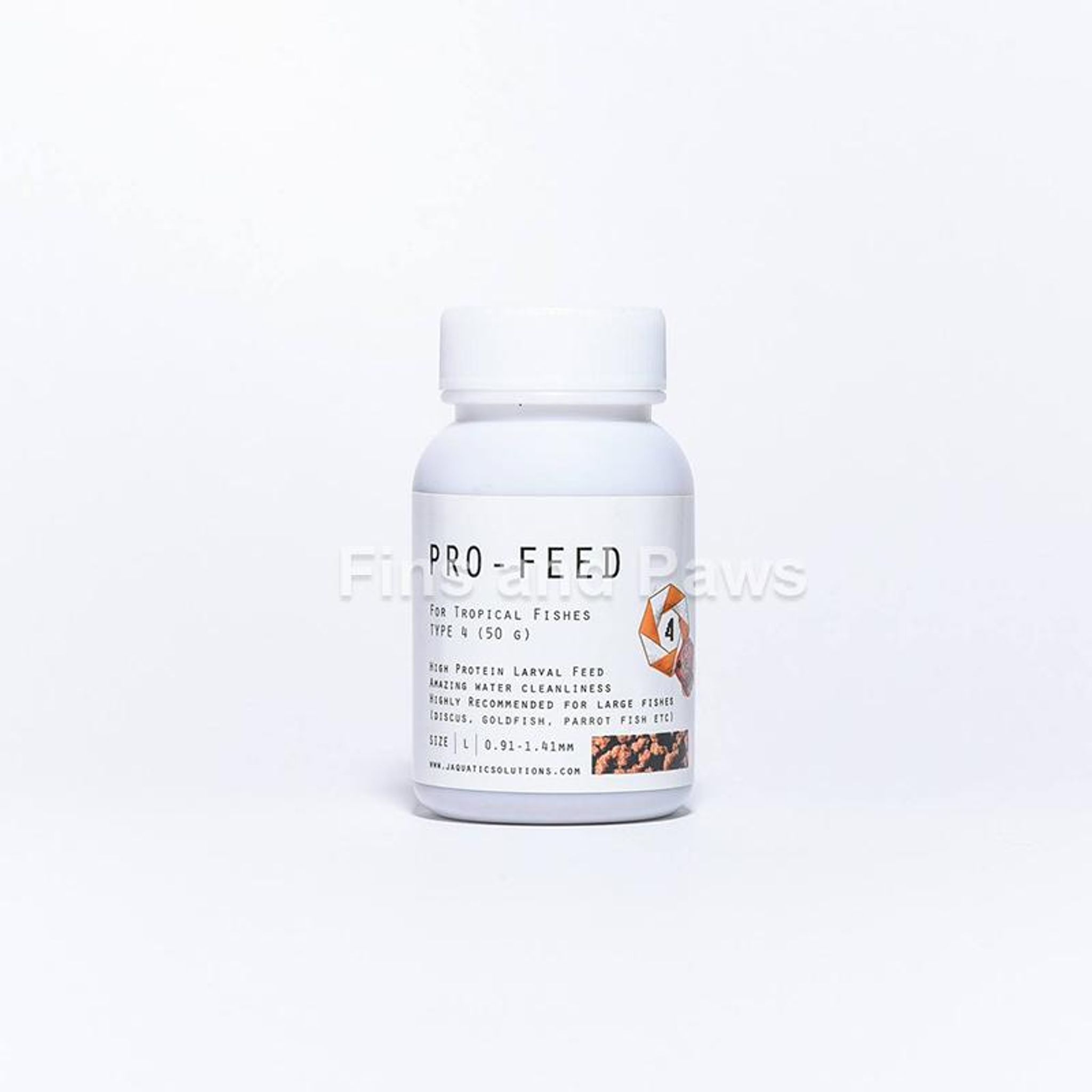 [Pro-Feed] Type 4 - Tropical Fish Food 50g (Medium Large Pellet