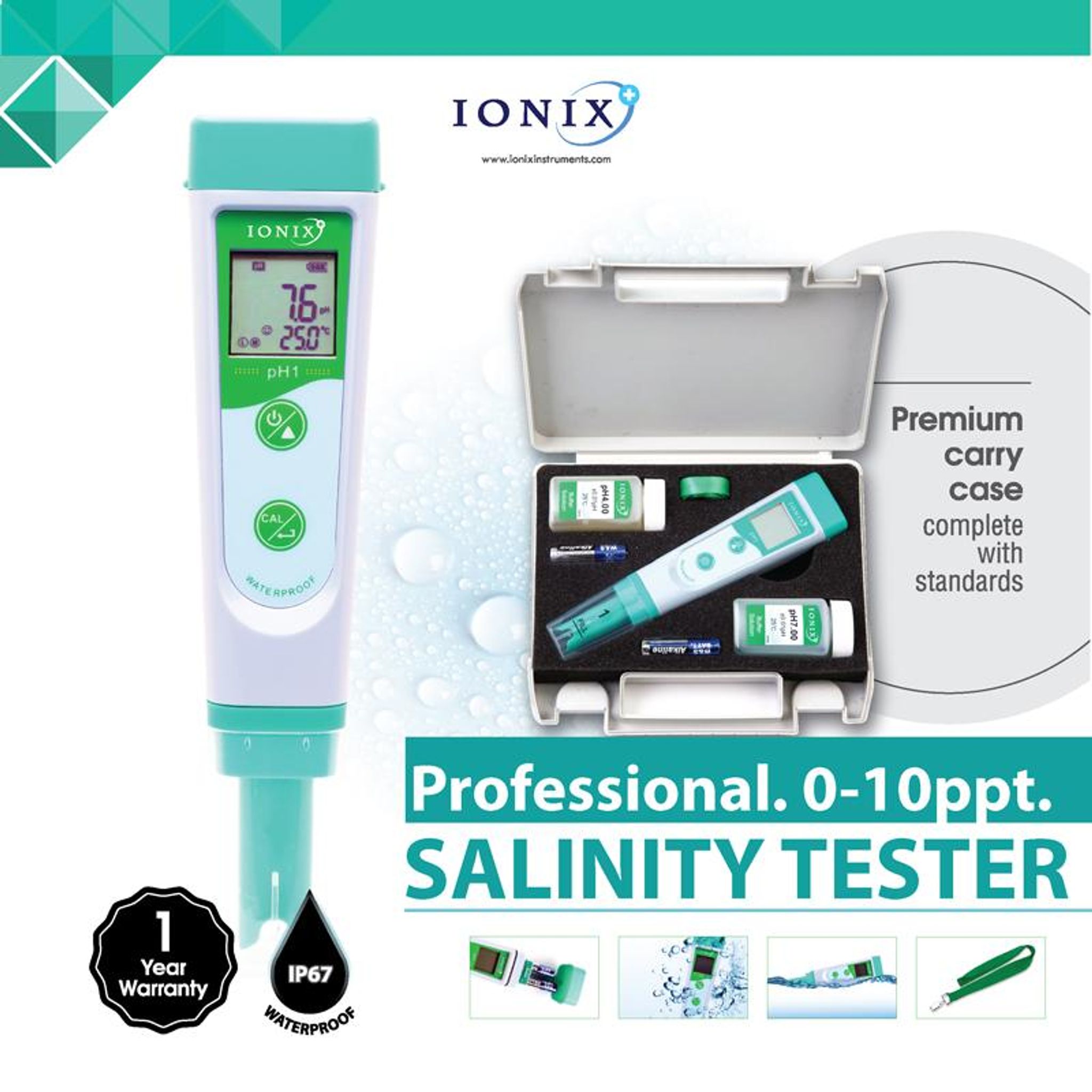 [Ionix Instruments] Salinity Tester