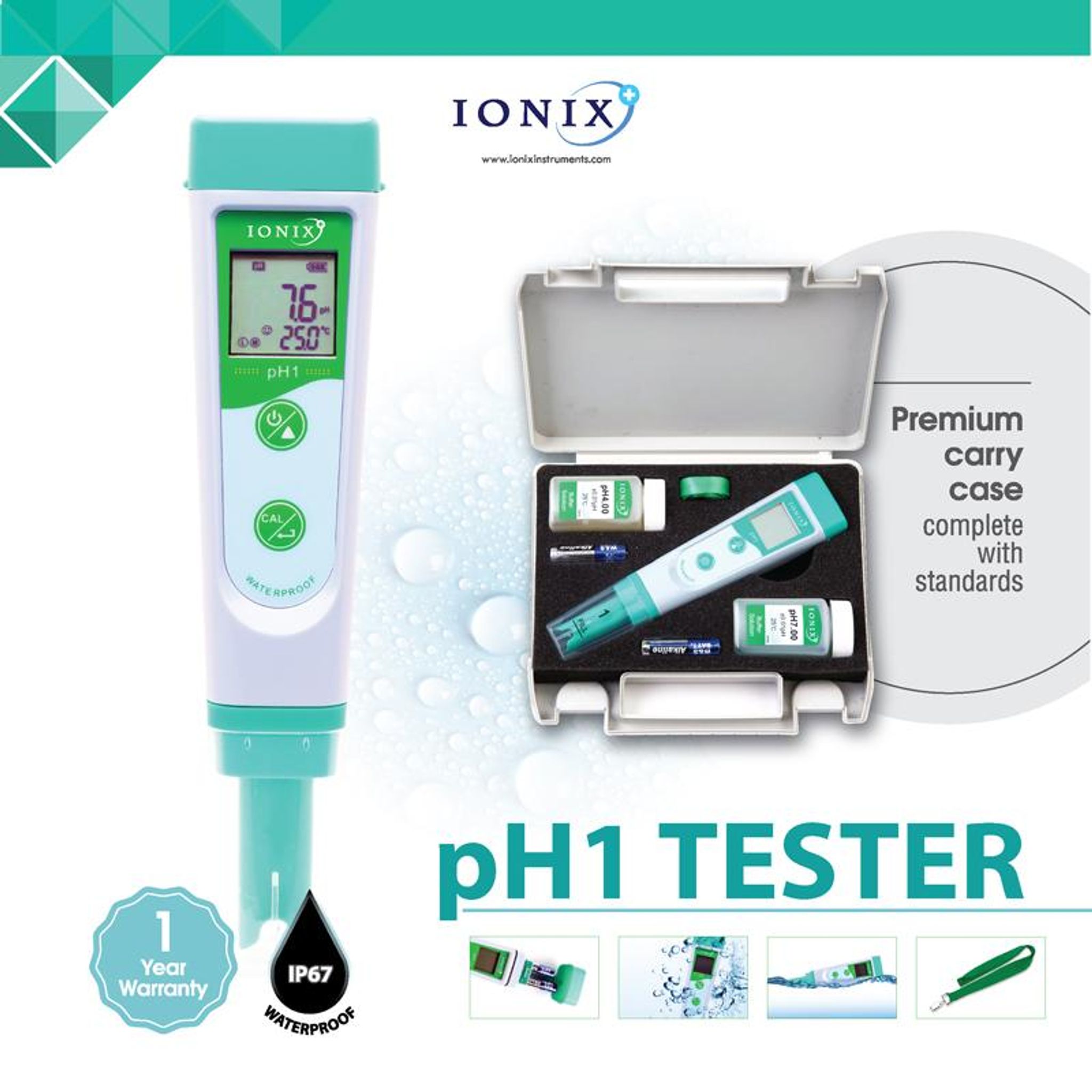 [Ionix Instruments] pH Tester