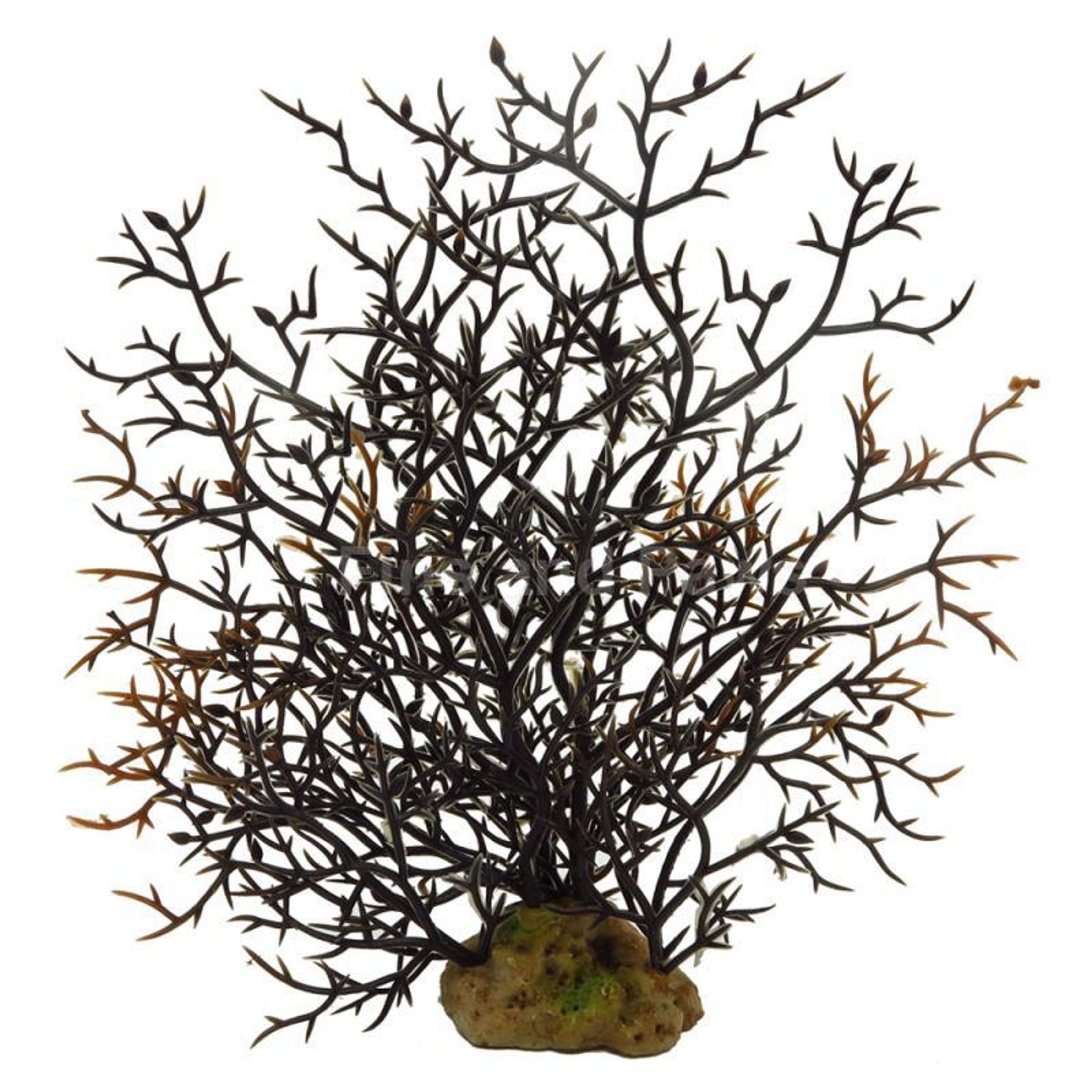 [Acquanova] Sea Fan Coral Aquarium Ornament (16x5x24cm)