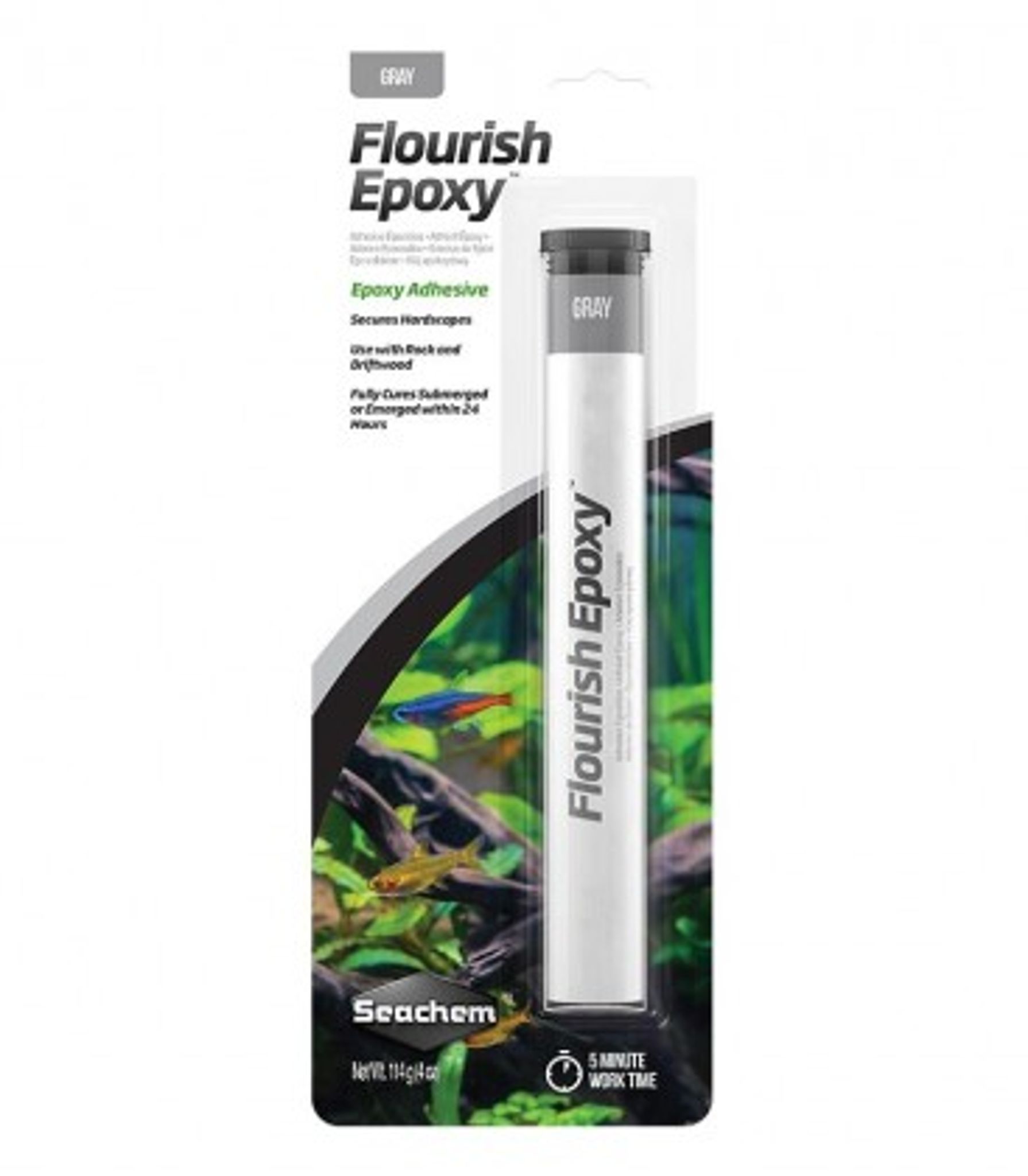 SEACHEM FLOURISH EPOXY GRAY 114G (SC-3125)