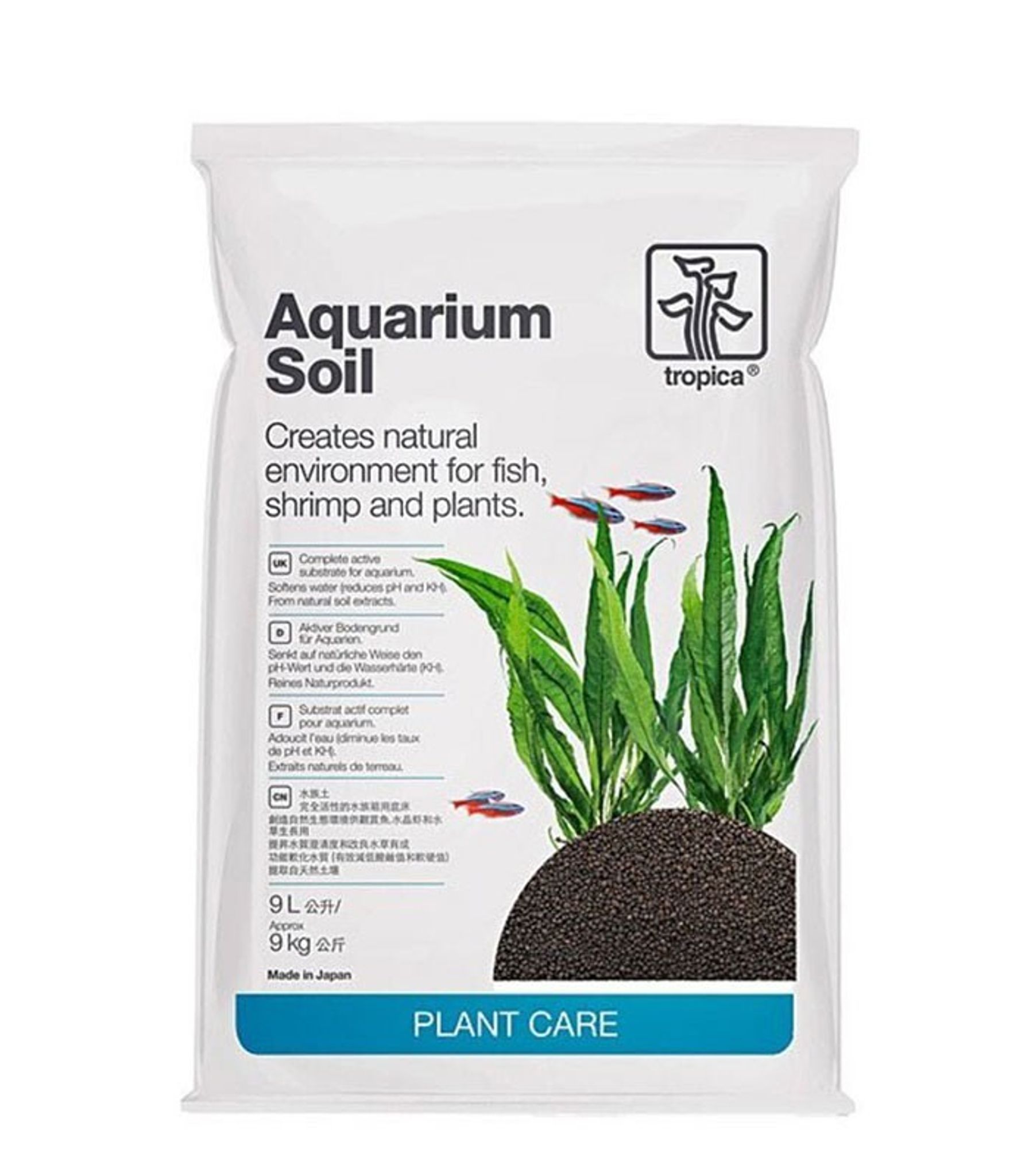 TROPICA AQUARIUM SOIL POWDER 9L