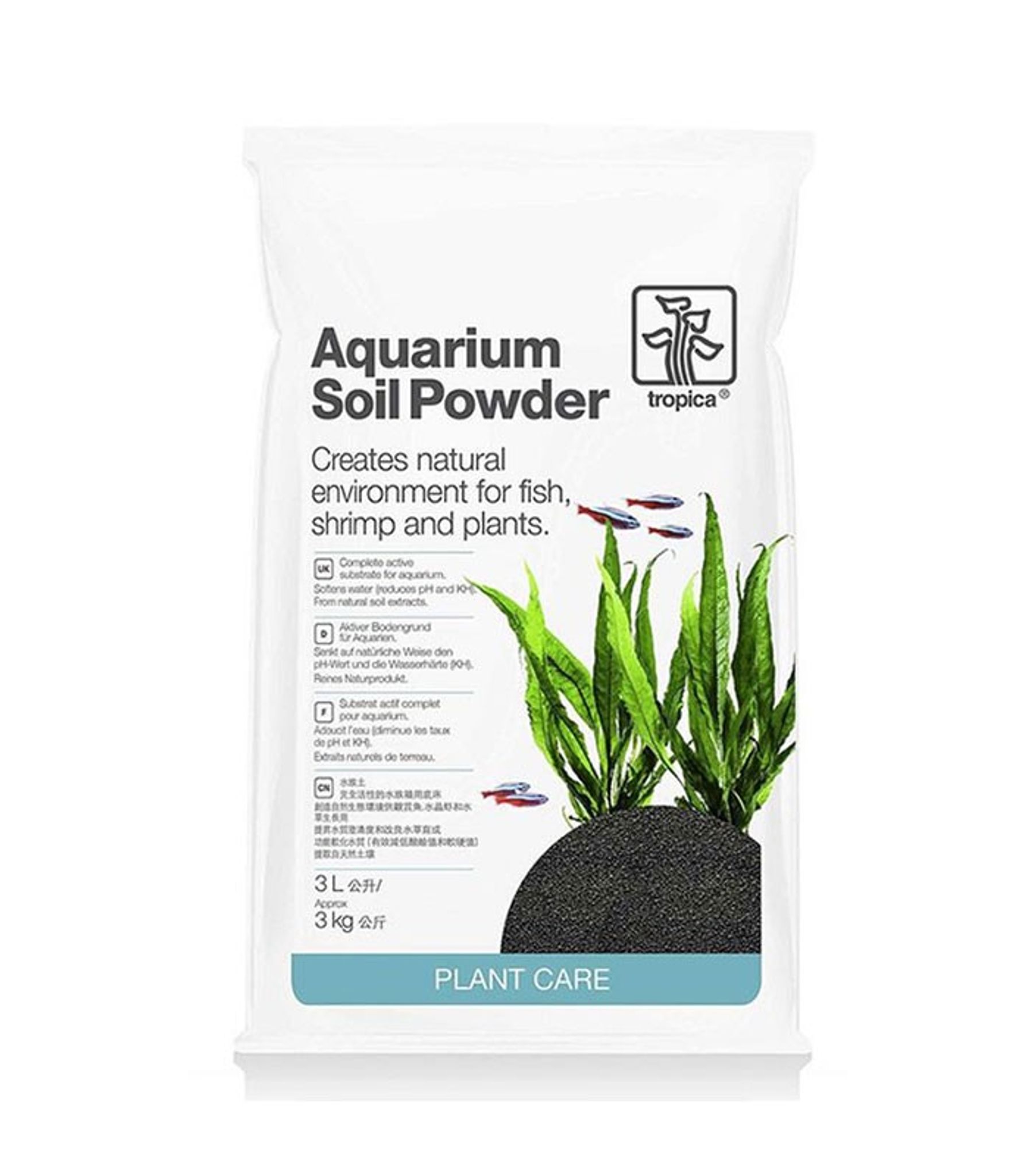 TROPICA AQUARIUM SOIL POWDER 3L