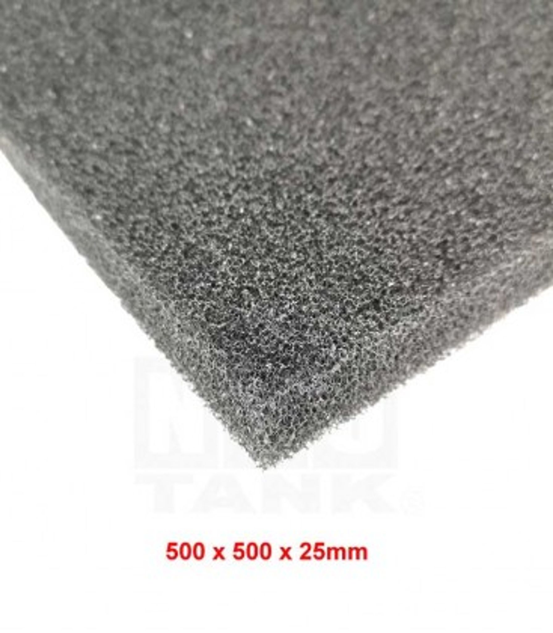 N30 PREMIUM BLACK BIO-FOAM 500MM X 500MM X 25MM (1PC) (N0010)