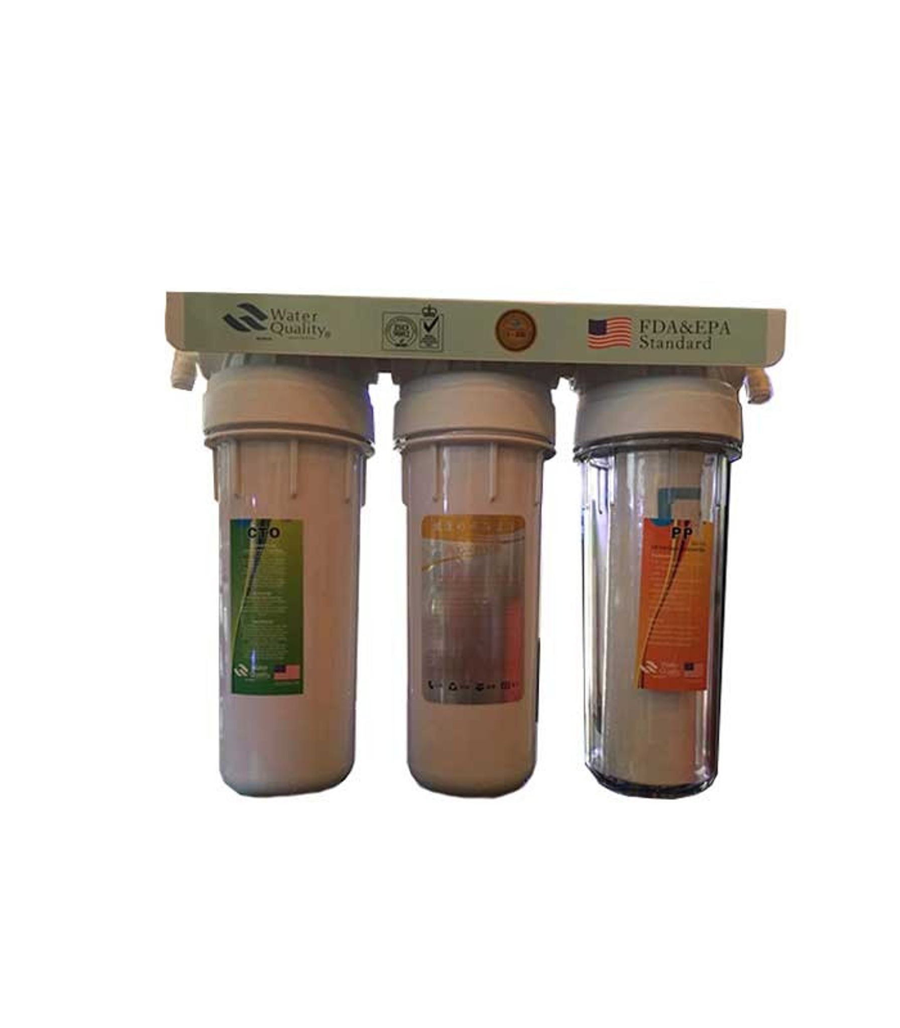 3-STAGE DI DEIONIZER WATER FILTRATION SYSTEM