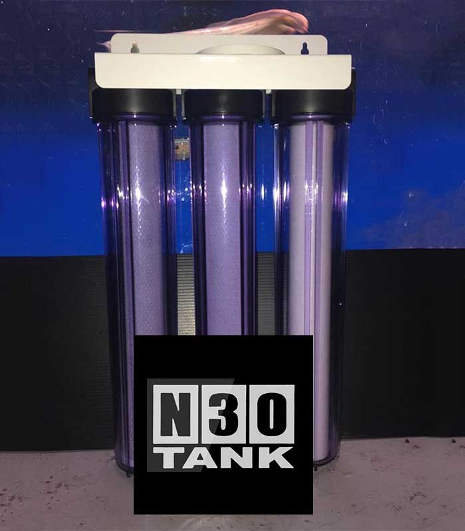 20-INCH PRE-ASSEMBLED 3-STAGE WATER FILTER SET