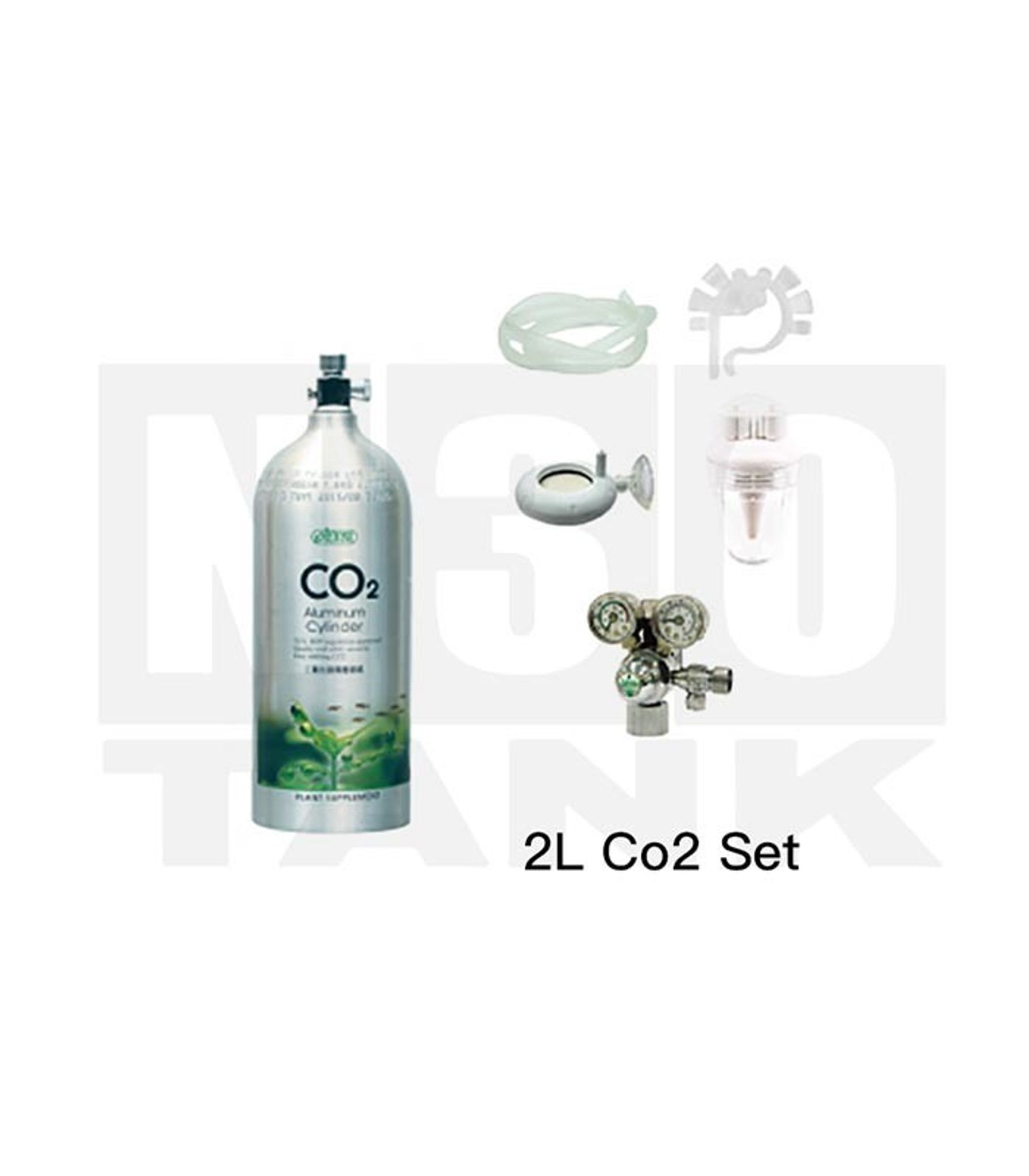 ISTA 2L CO2 ALUMINIUM CYLINDER SET