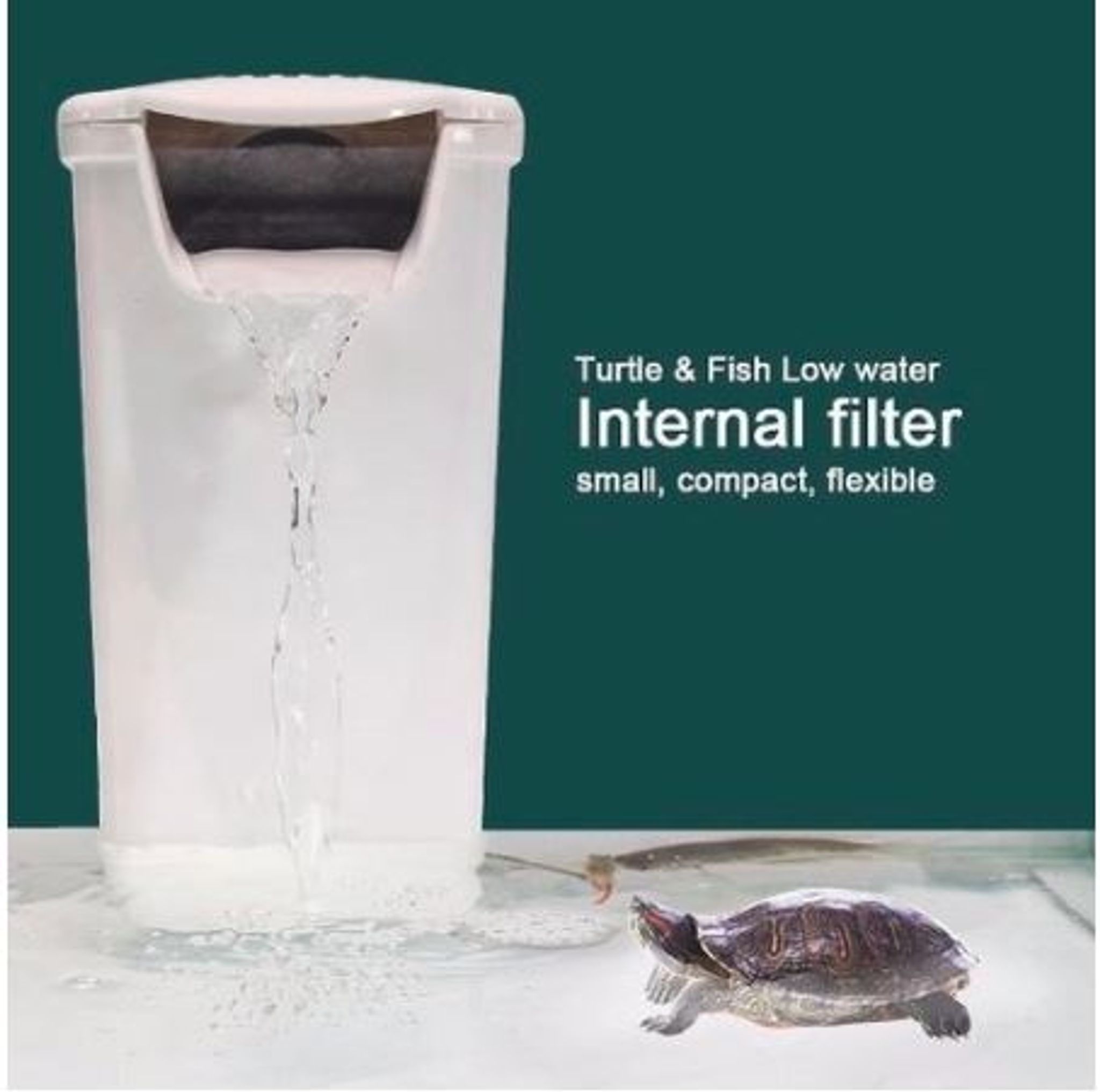 EBANG Low Water Filter (Suitable for Turtle/Reptile Tank)
