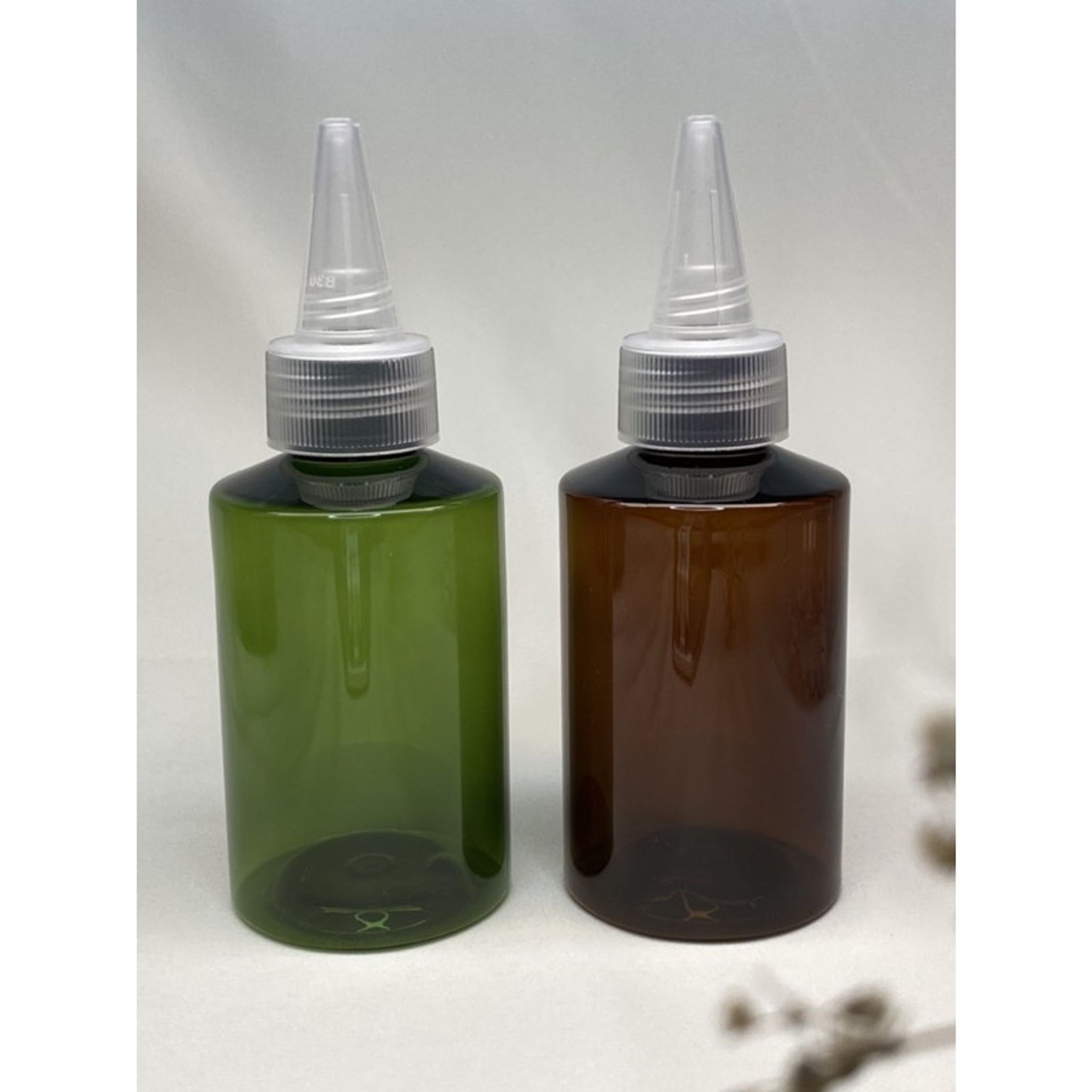 Plastic Dropper tip with cap 100ml